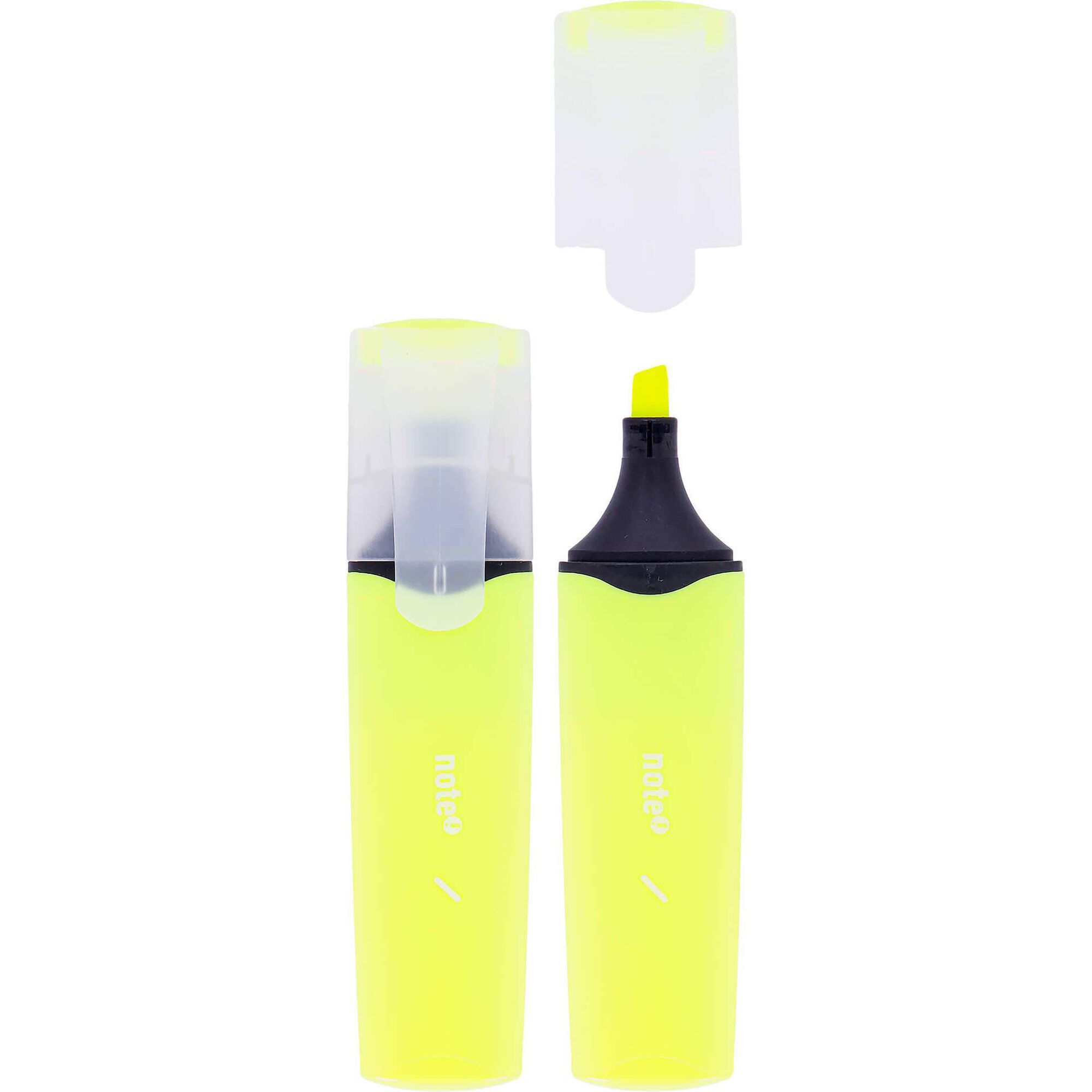 Conjunto 2 Sublinhadores Fluorescentes Amarelos Note!