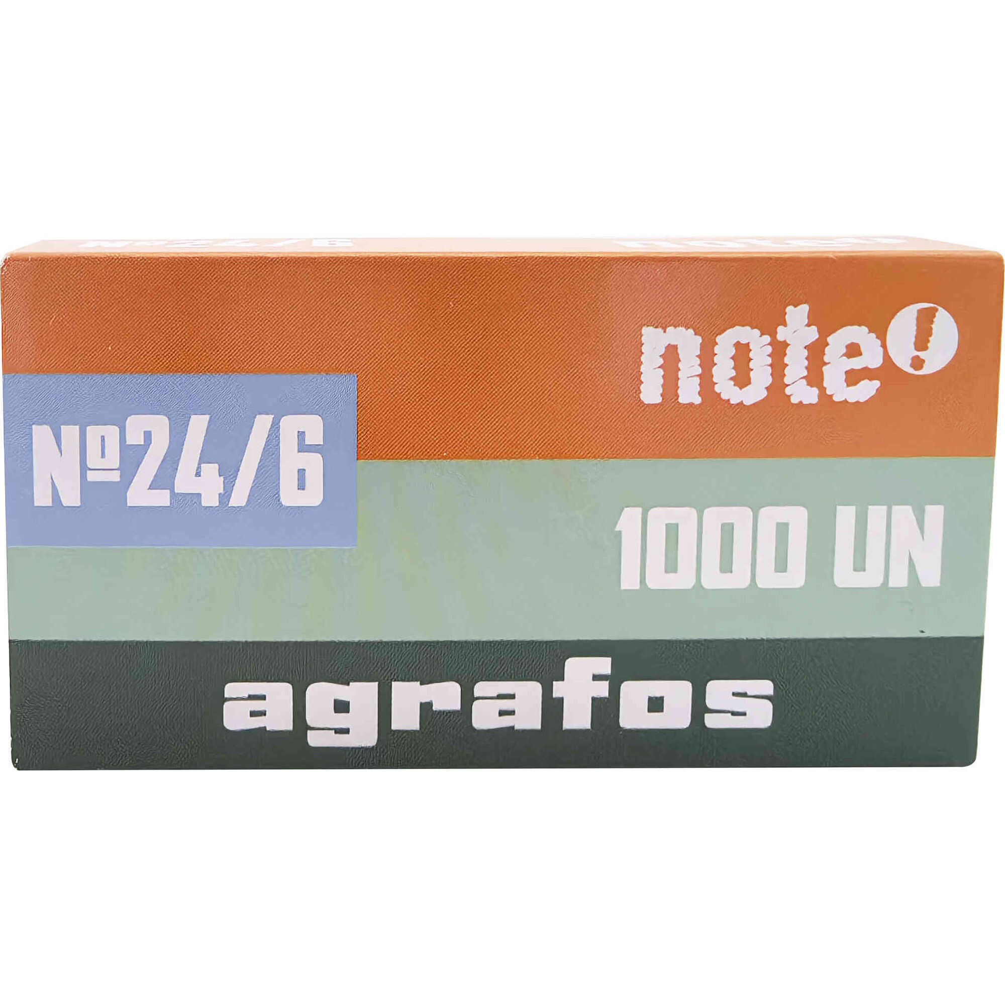 Conjunto 2000 Agrafos N&ordm; 24/6 Note!