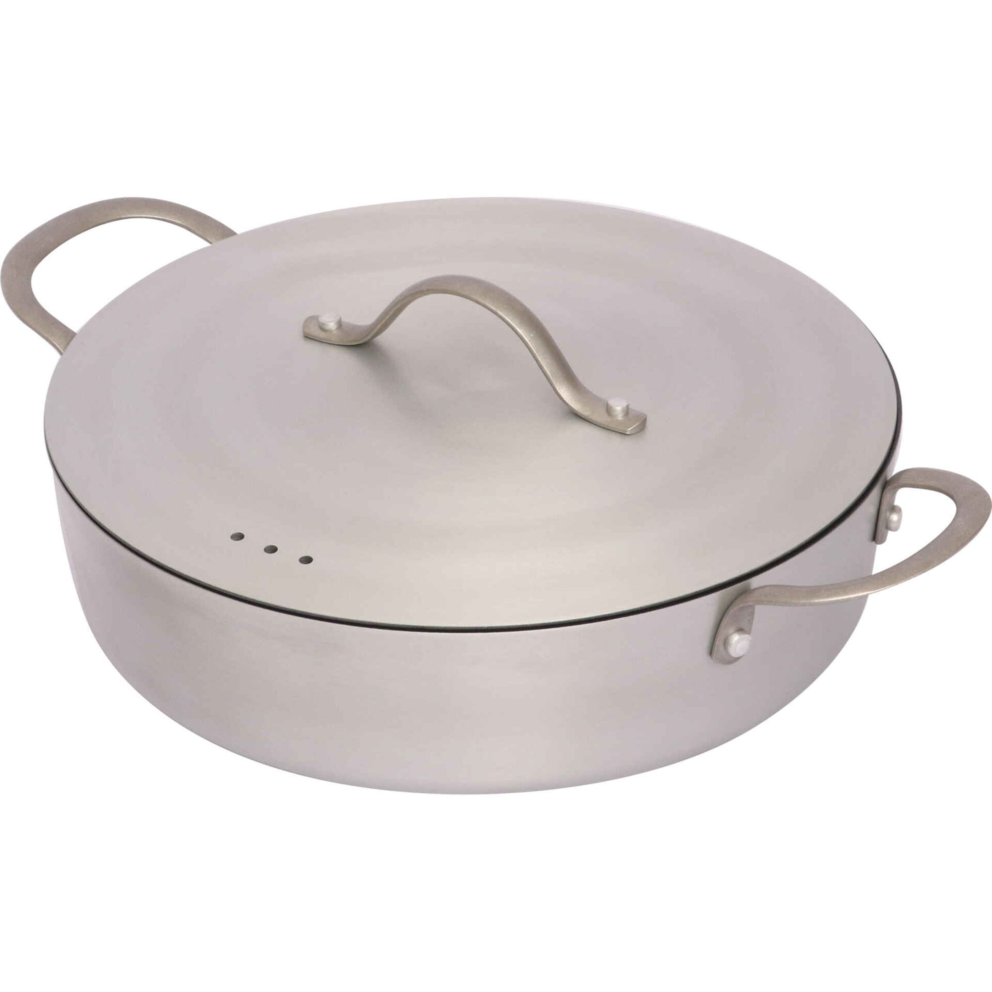 Caçarola Baixa Antiaderente Alumínio 28cm Névoa
