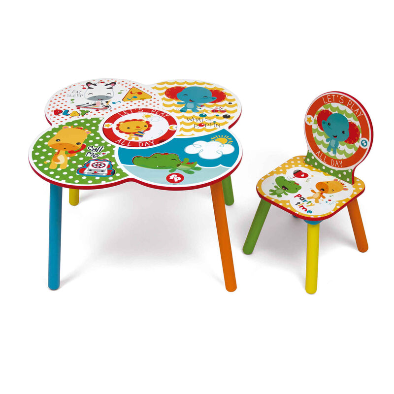 Conjunto de mesa e cadeira Fisher-Price