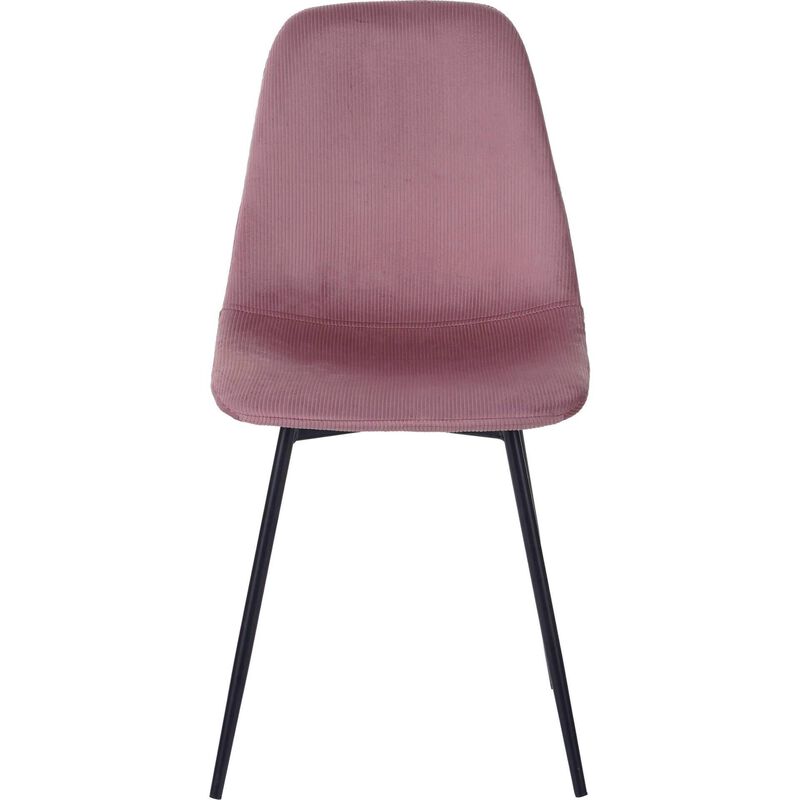 Cadeira Velvet Rosa Kasa