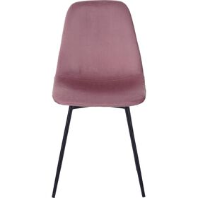 Cadeira Velvet Rosa Cadeira Velvet Rosa