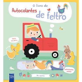 O Livro De Autocolantes De Feltro - Na Quinta de Yoyo Studios