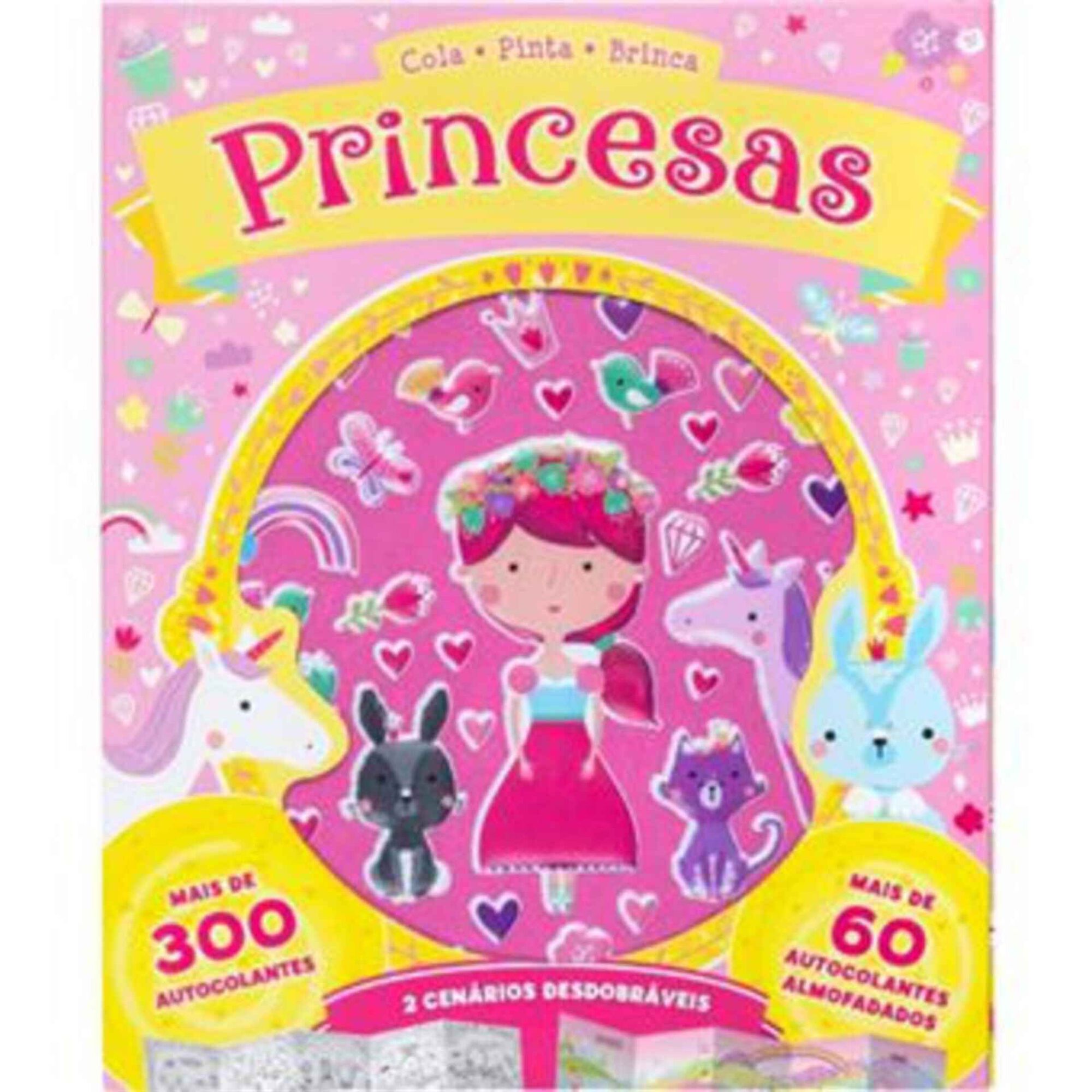 Cola, Pinta e Brinca - Princesas Cola, Pinta e Brinca - Princesas