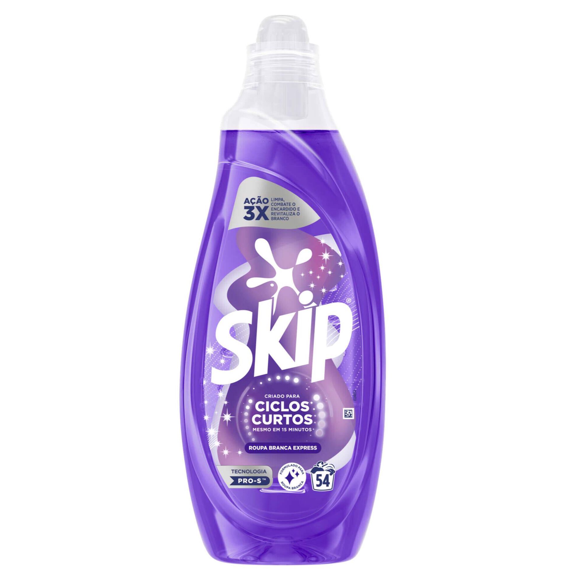 Detergente Máquina Roupa Líquido Ciclos Curtos Roupa Branca