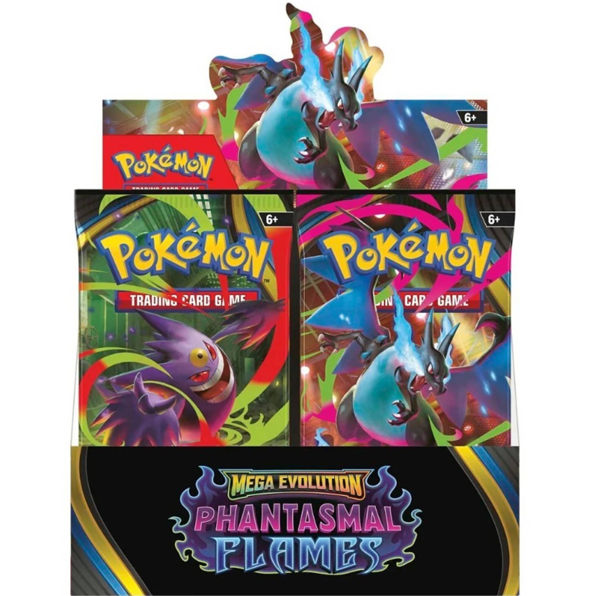 Pok&eacute;mon - Cartas  TCG: Mega Evolution Phantasmal Flames Booster Box