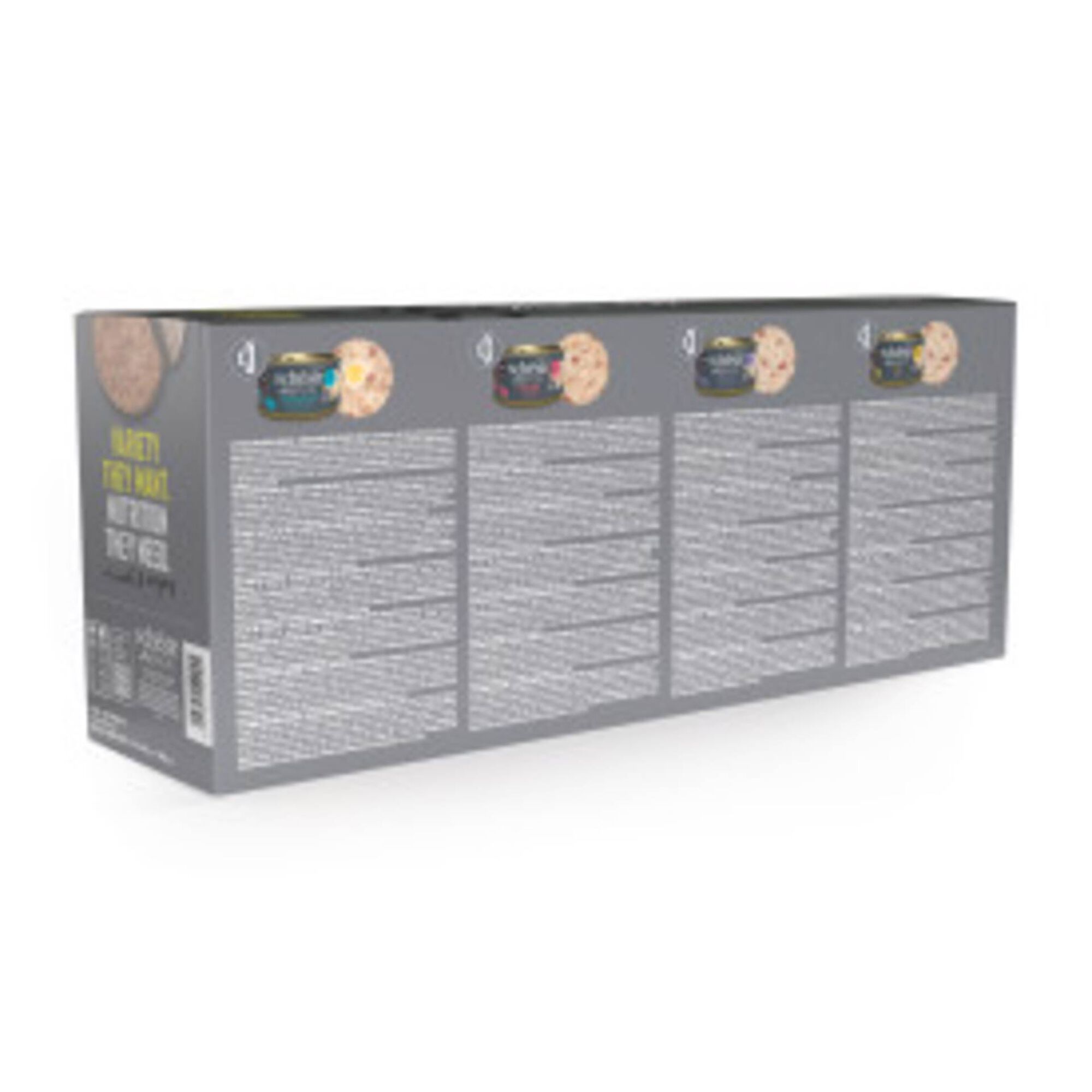 Pack Comida H&uacute;mida para Gato Dark Pate Schesir