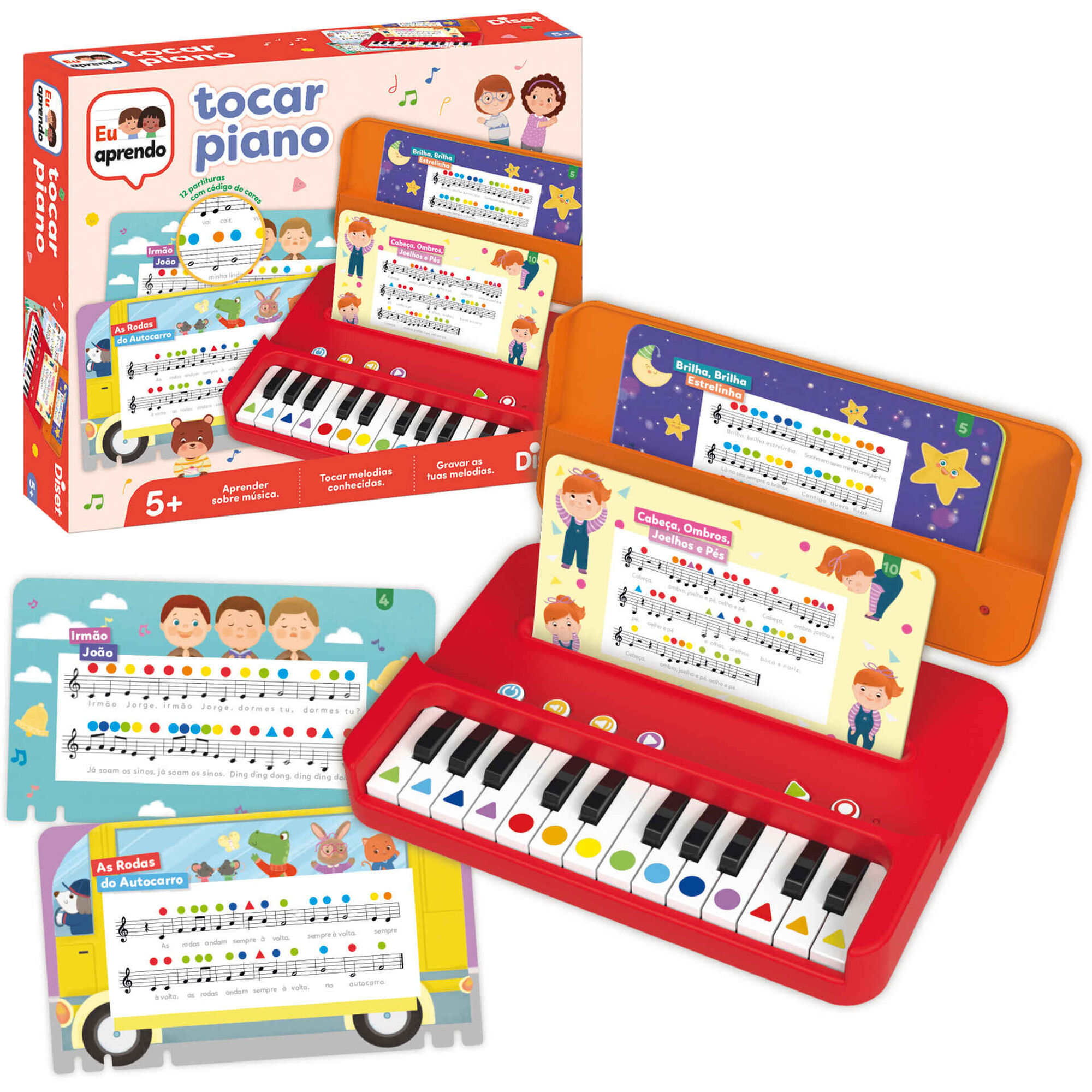 Diset - Jogo EU Aprendo a Tocar Piano