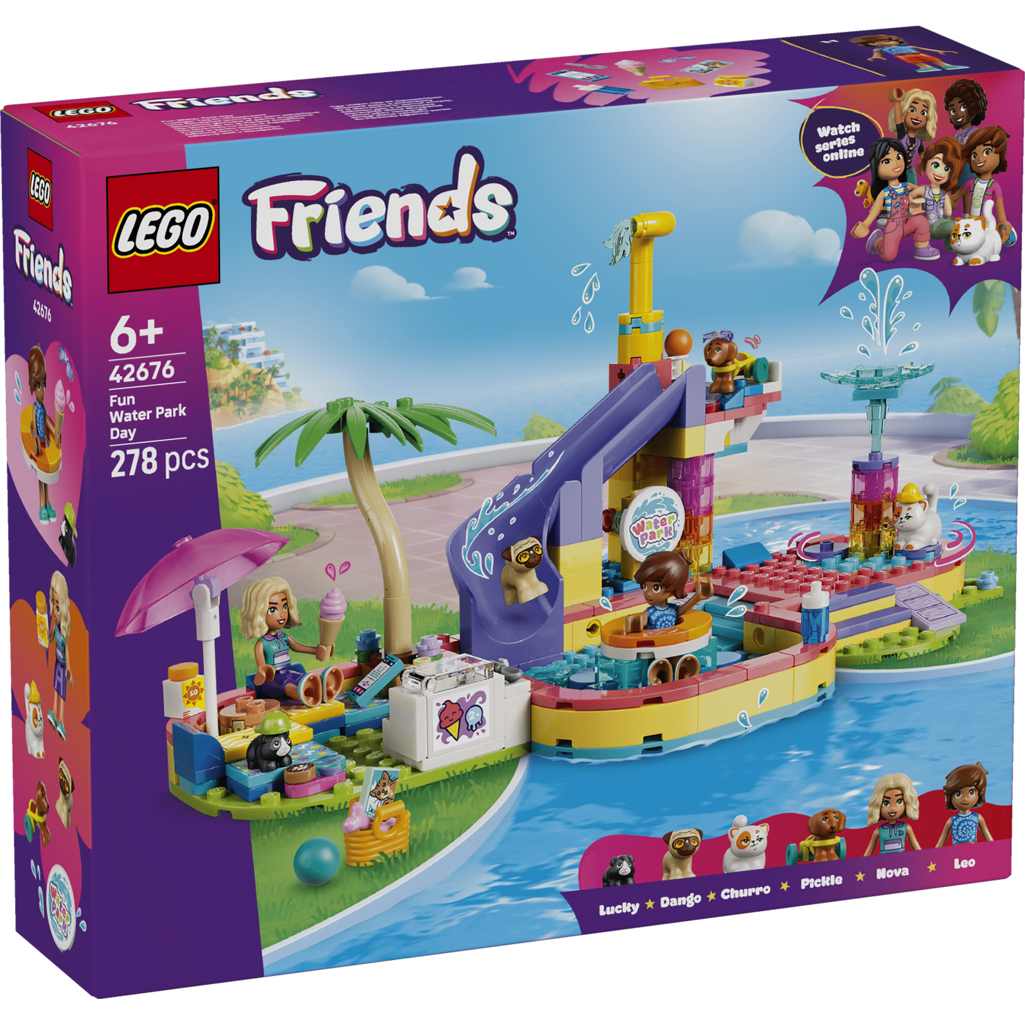 LEGO Friends - Dia Divertido no Parque Aqu&aacute;tico - 42676