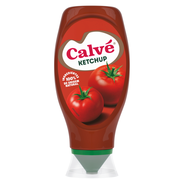 Ketchup Top Down sem Glúten Calvé