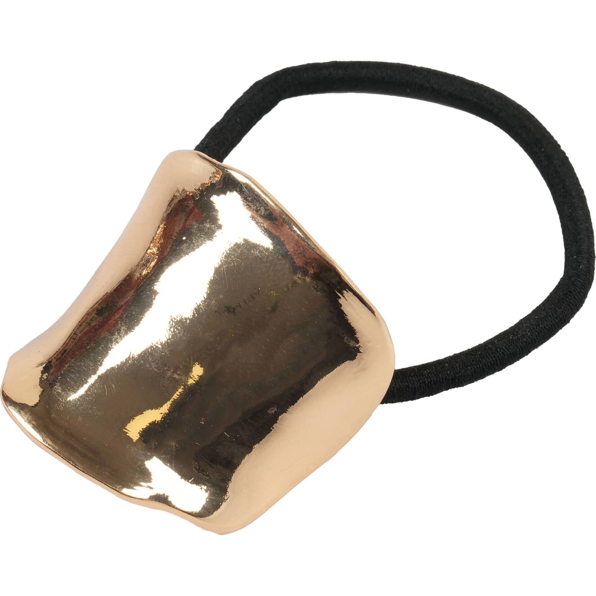 El&aacute;stico de Cabelo Dourado Bazar&atilde;o