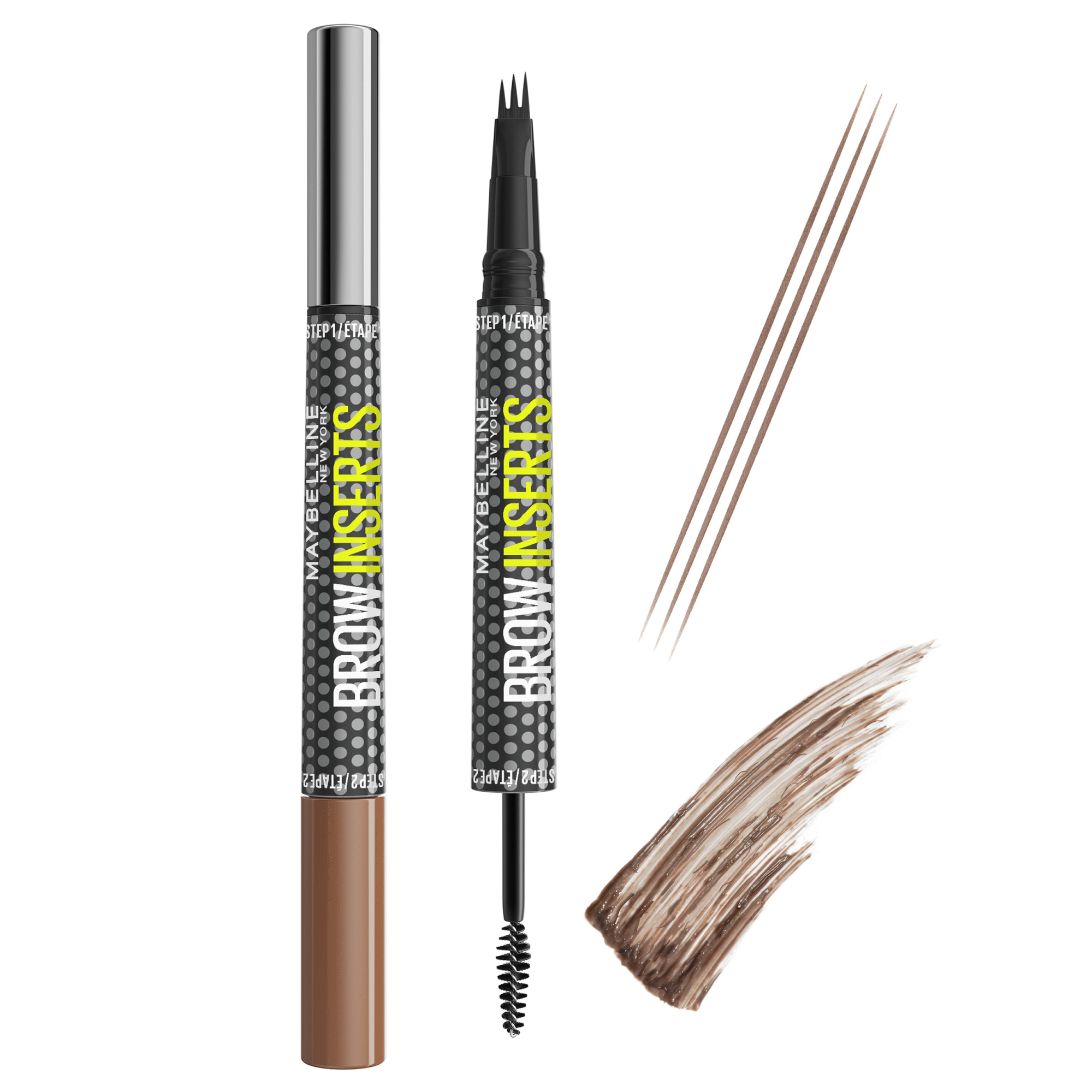 M&aacute;scara de Sobrancelhas Brow Insert 2 Soft Brown Maybelline New York