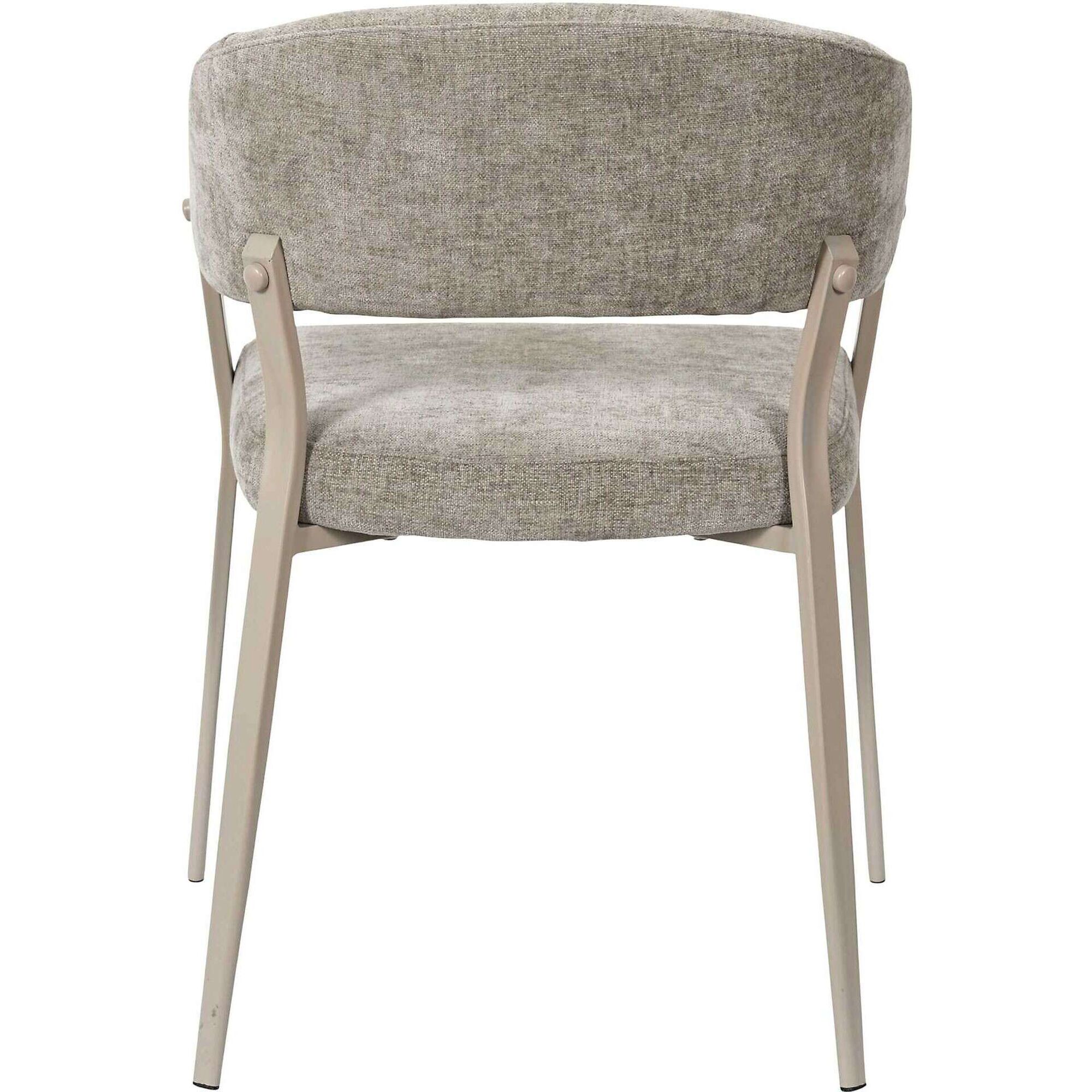 Conjunto de 2 Poltronas Taupe Em&iacute;lia