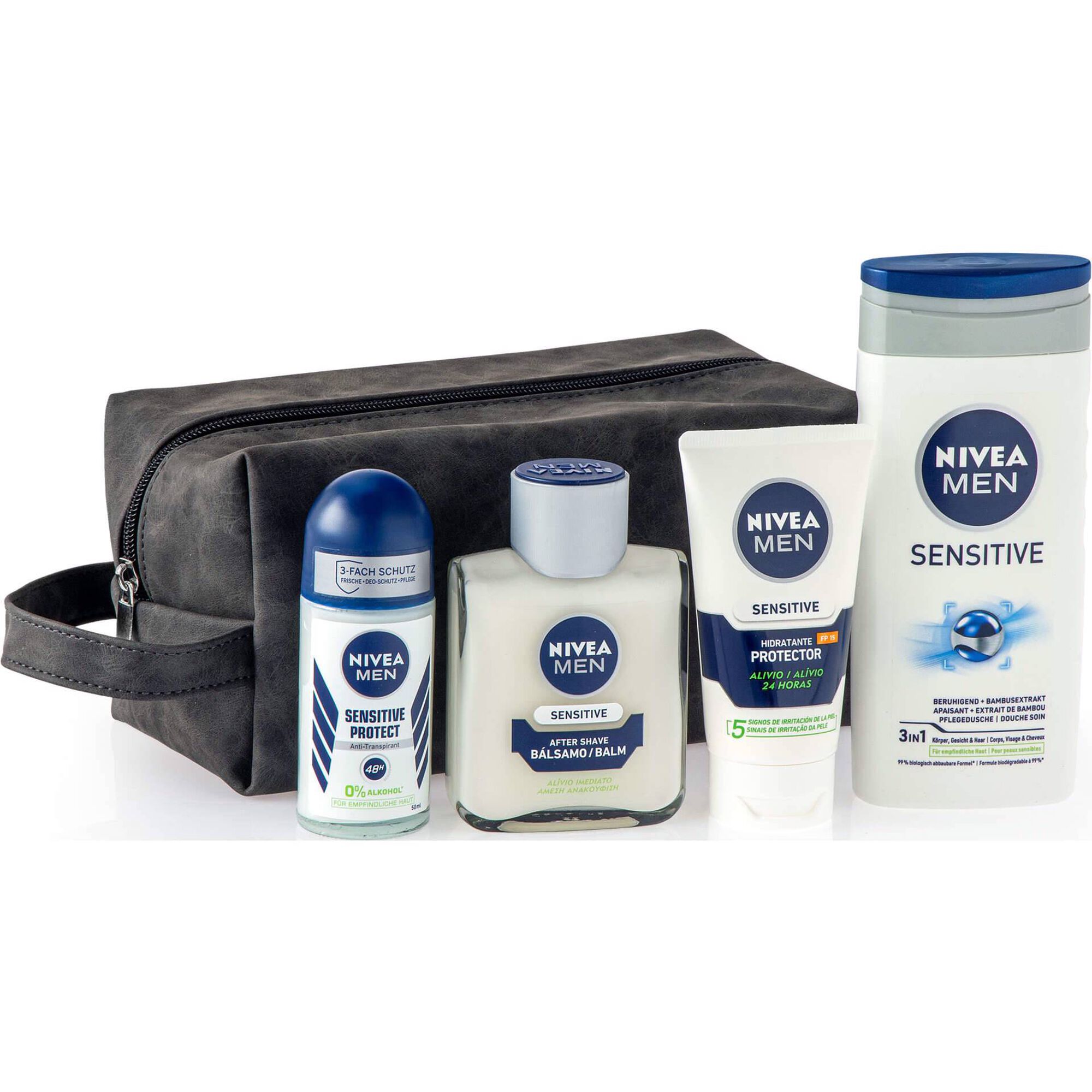 Coffret Cuidado Pele Sens&iacute;vel Nivea Men
