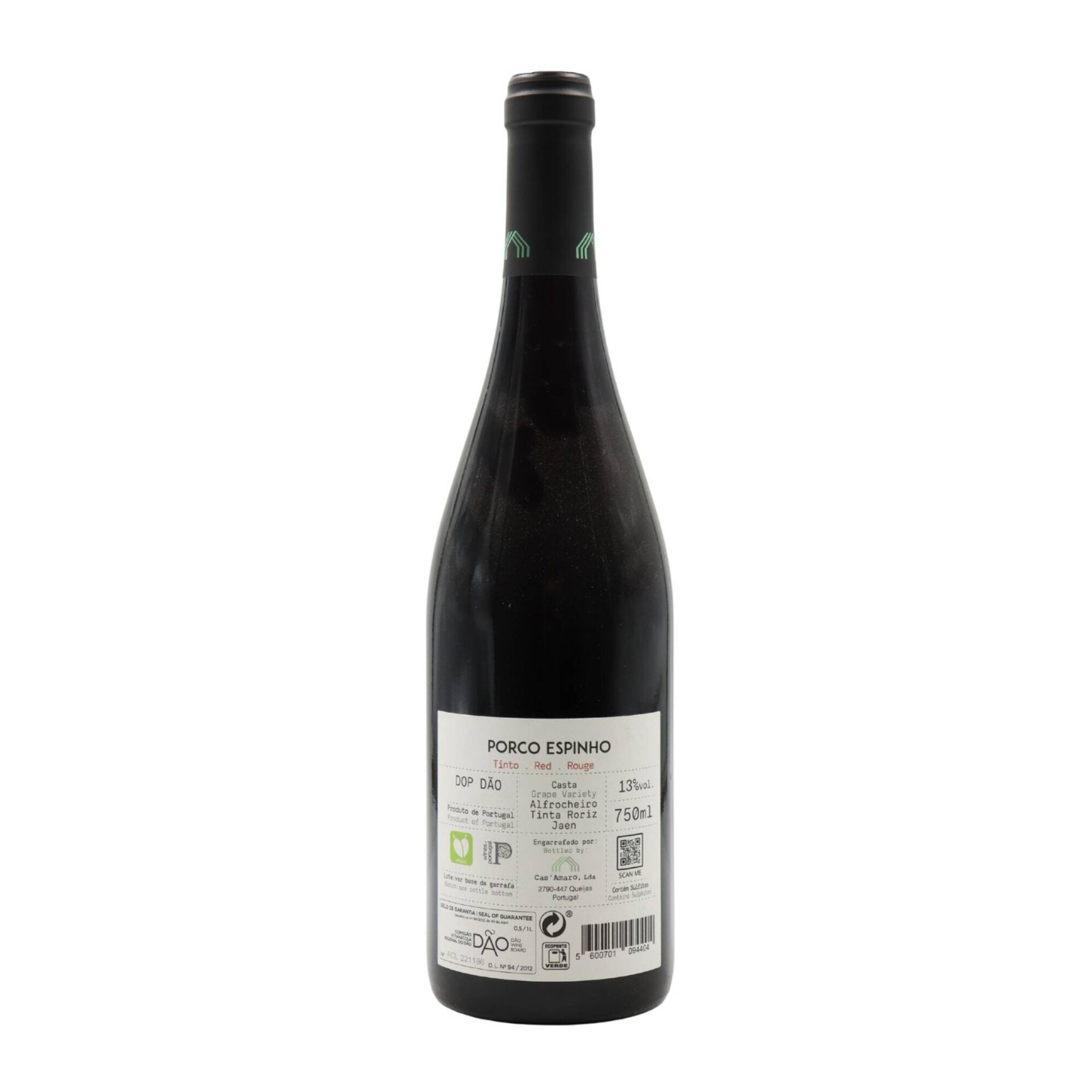 Porco Espinho D&atilde;o Vinho Tinto