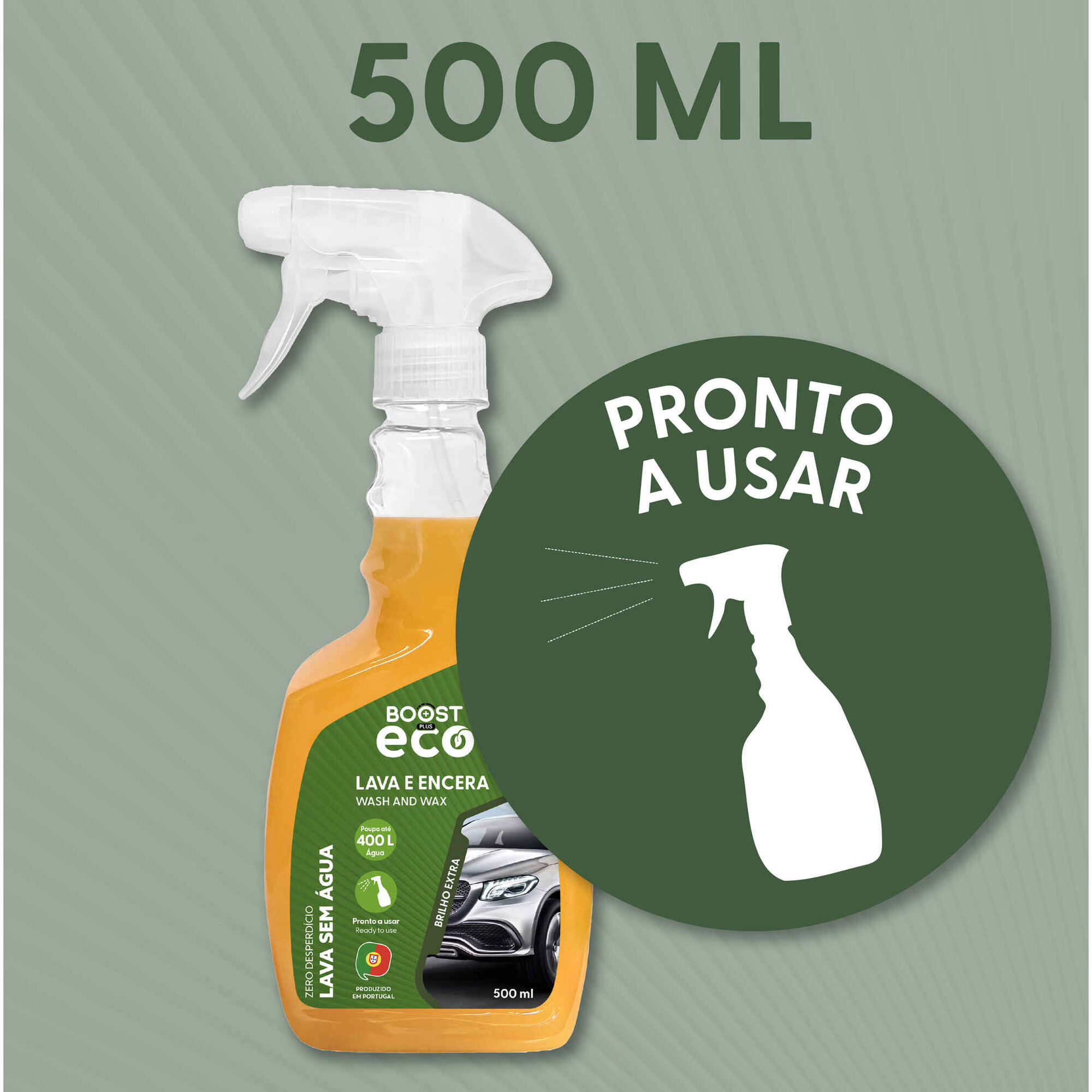 Spray Lava e Encera a Seco Spray Lava e Encera a Seco