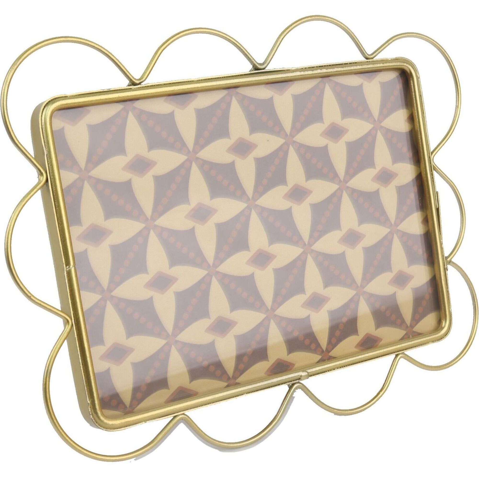 Moldura Dourada com Gomos