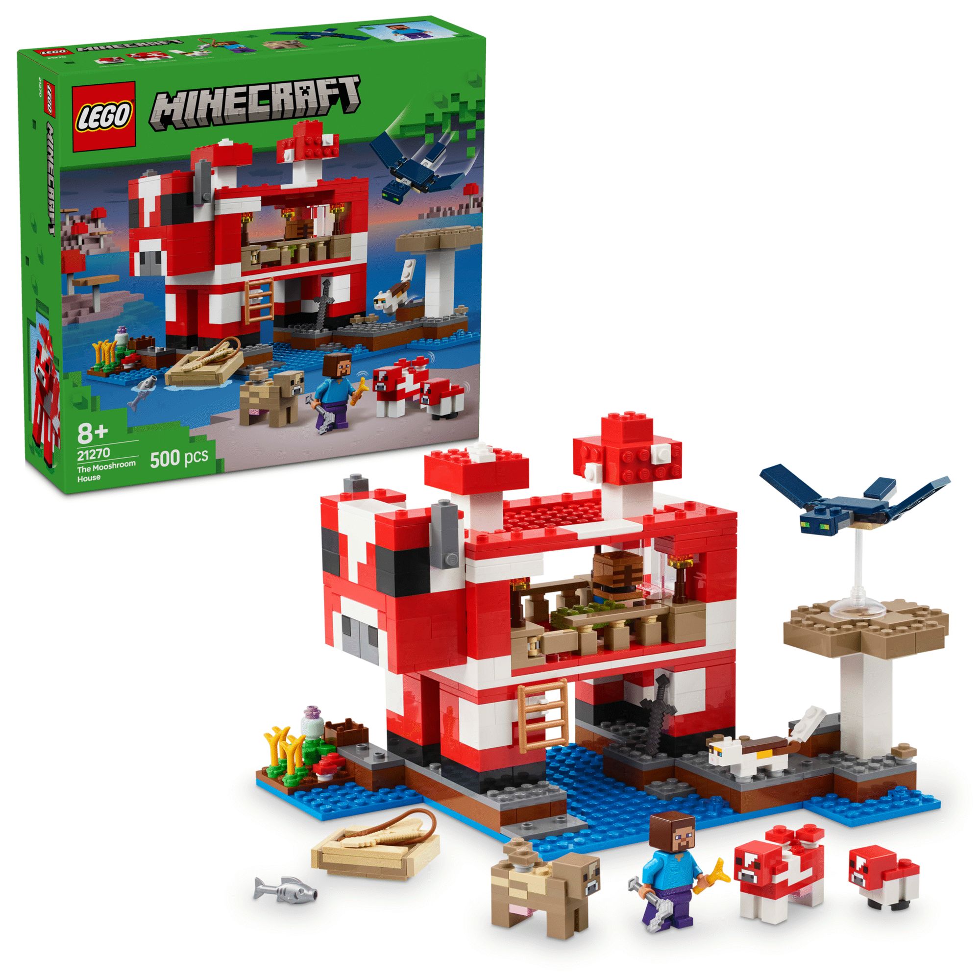 LEGO Minecraft - A Casa Mooshroom - 21270