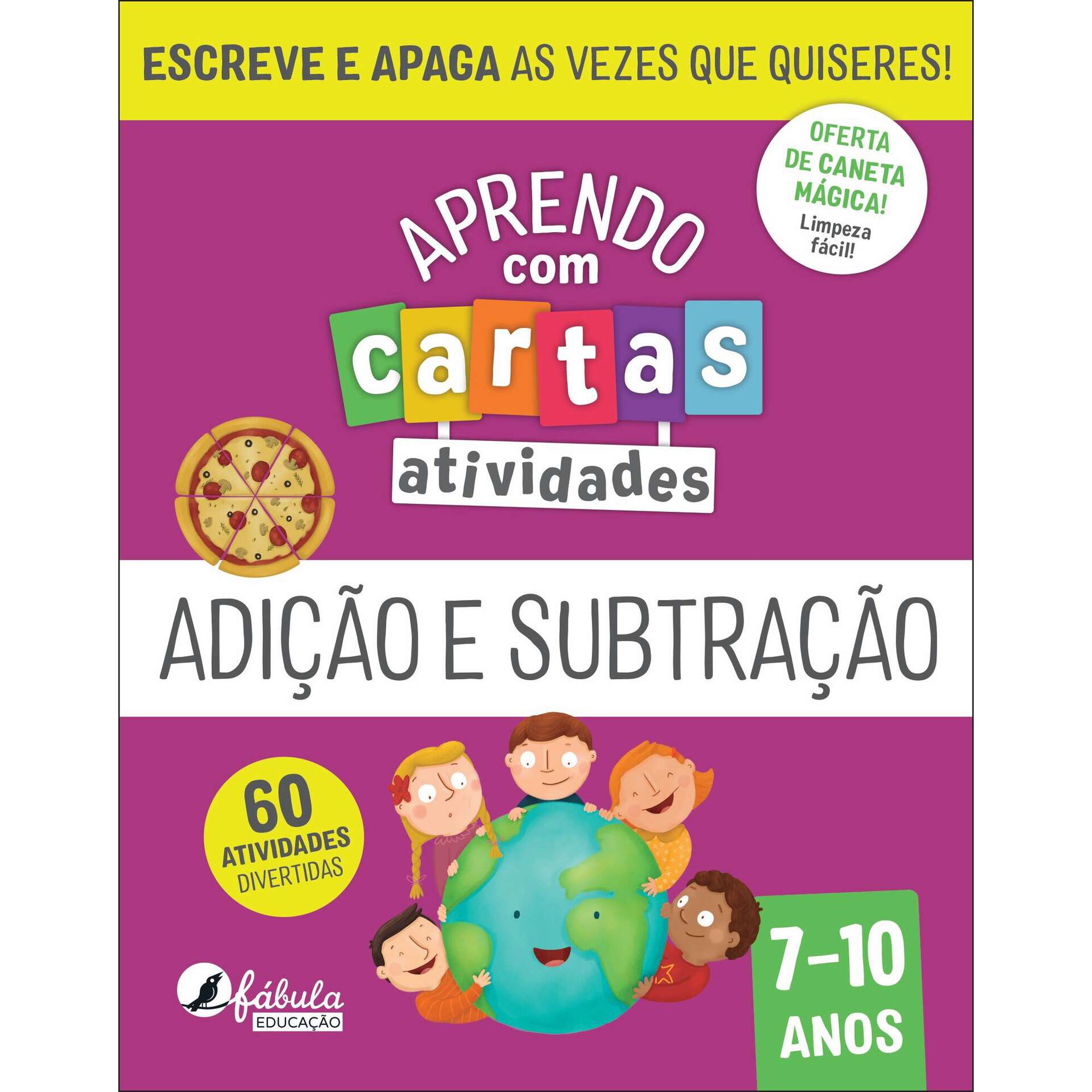 Aprendo com Cartas - Atividades - Adi&ccedil;&atilde;o e Subtra&ccedil;&atilde;o (7-10 Anos)