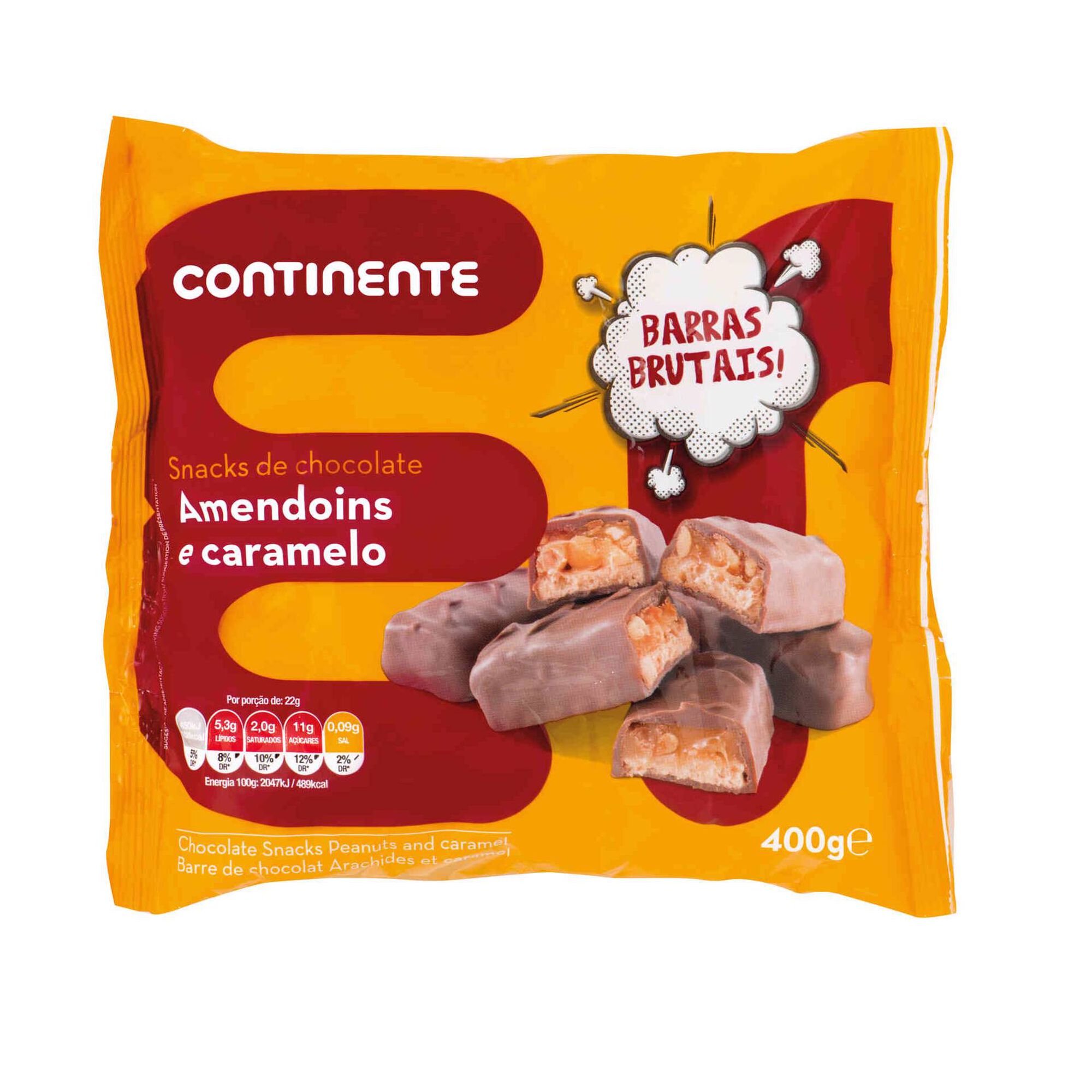 Snack de Chocolate com Amendoim