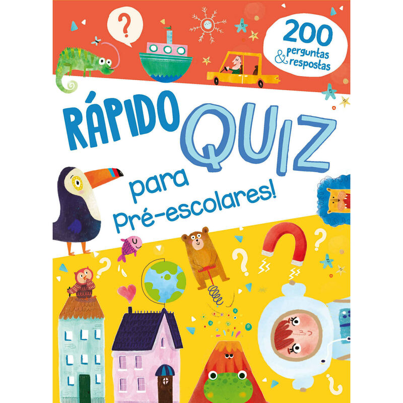 Rápido Quiz para Pré-escolares +5 Anos de Yoyo Books