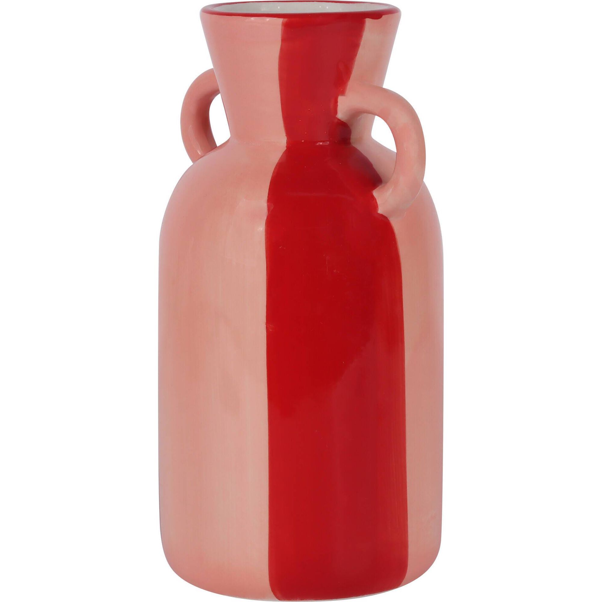 Jarra Riscas Rosa com 2 Asas