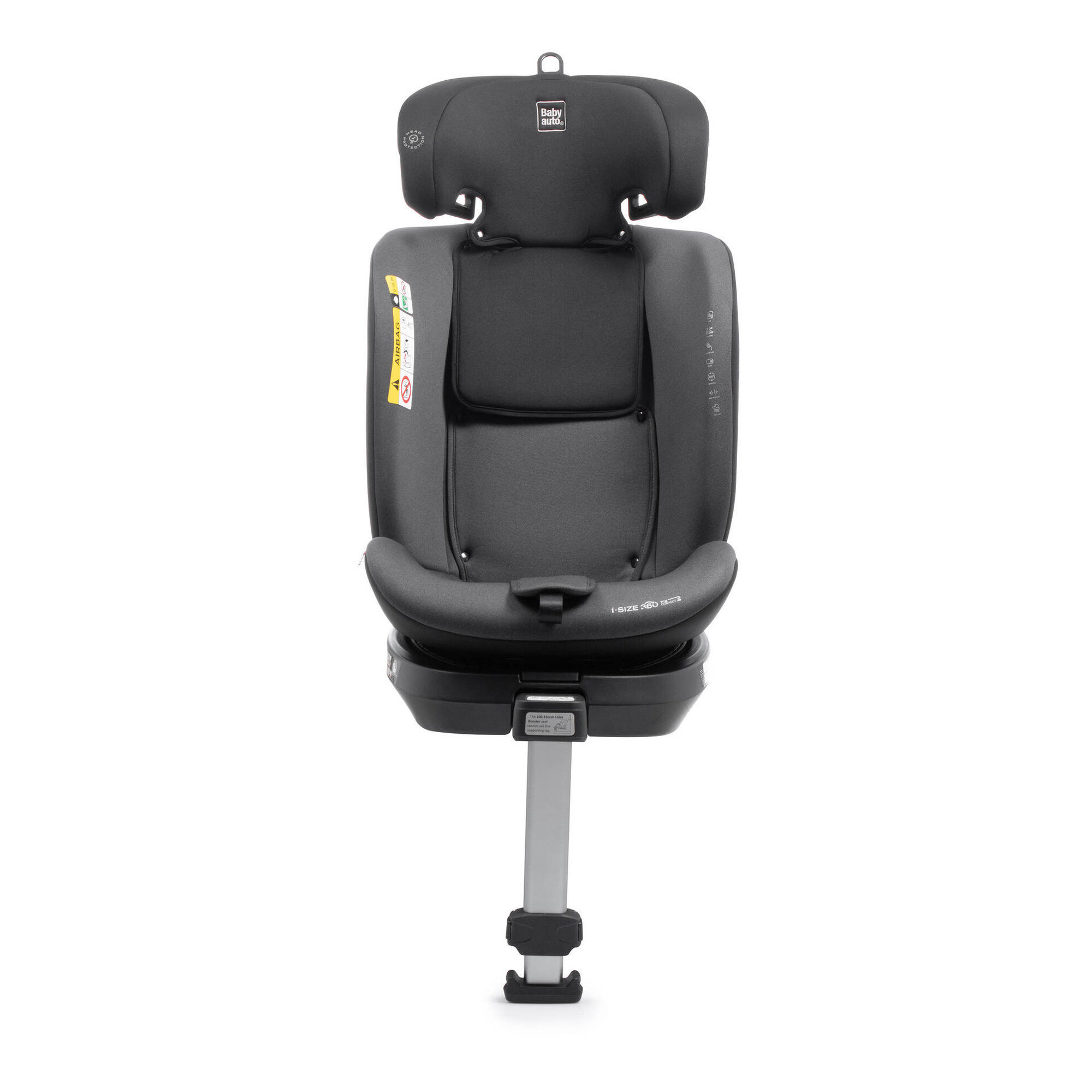 Cadeira Auto I-Size 40-150cm Isofix Rotativa Preta Aitana Cadeira Auto I-Size 40-150cm Isofix Rotativa Preta Aitana