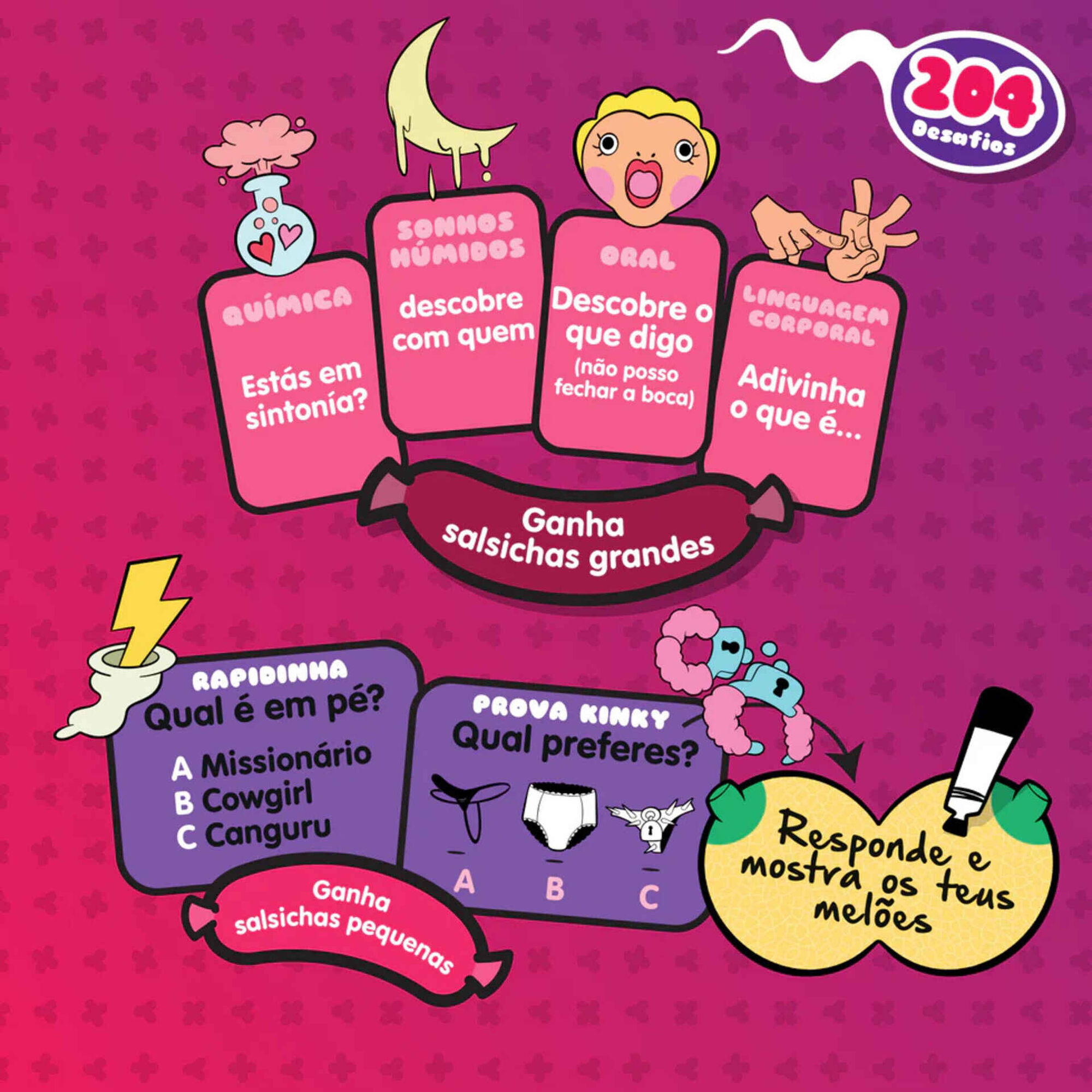 Creative Toys - Jogo Sex Party Game