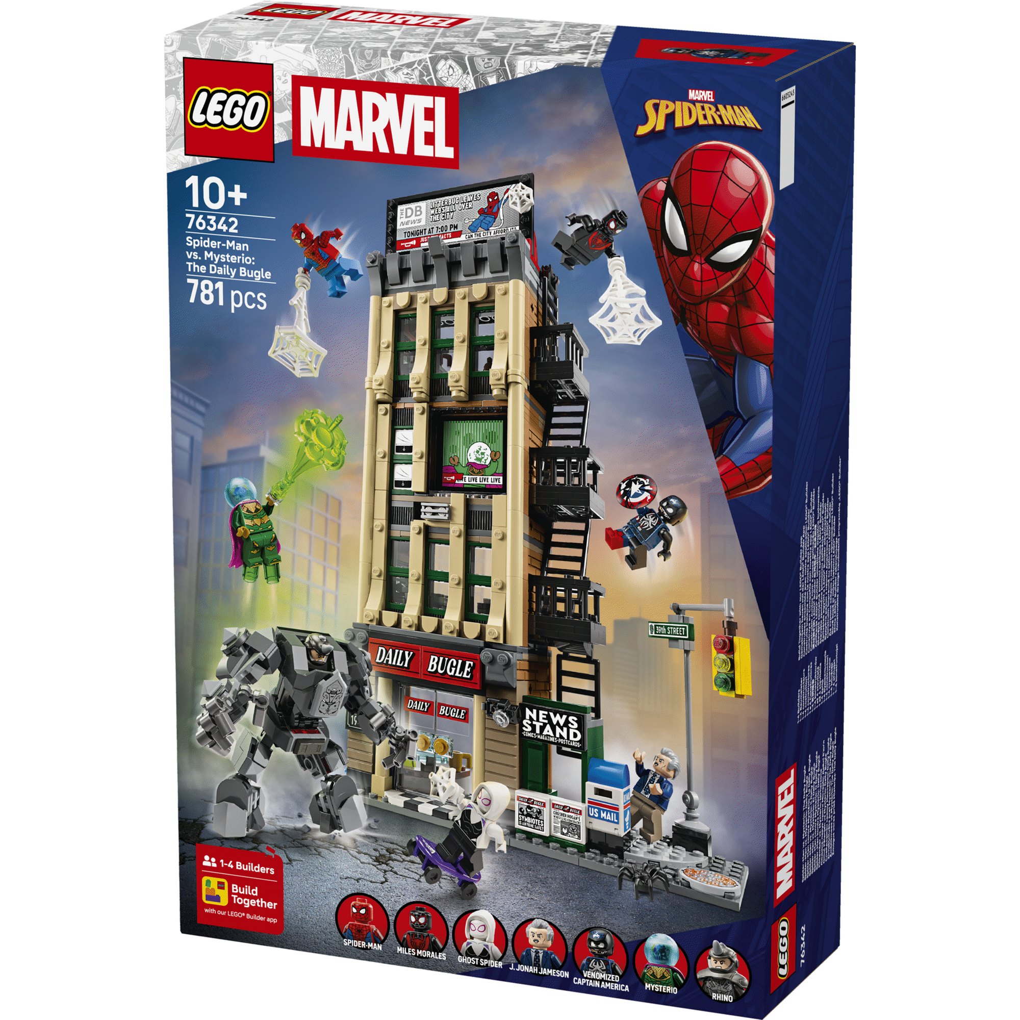 LEGO Marvel - Spider-Man contra Mysterio: O Daily Bugle - 76342