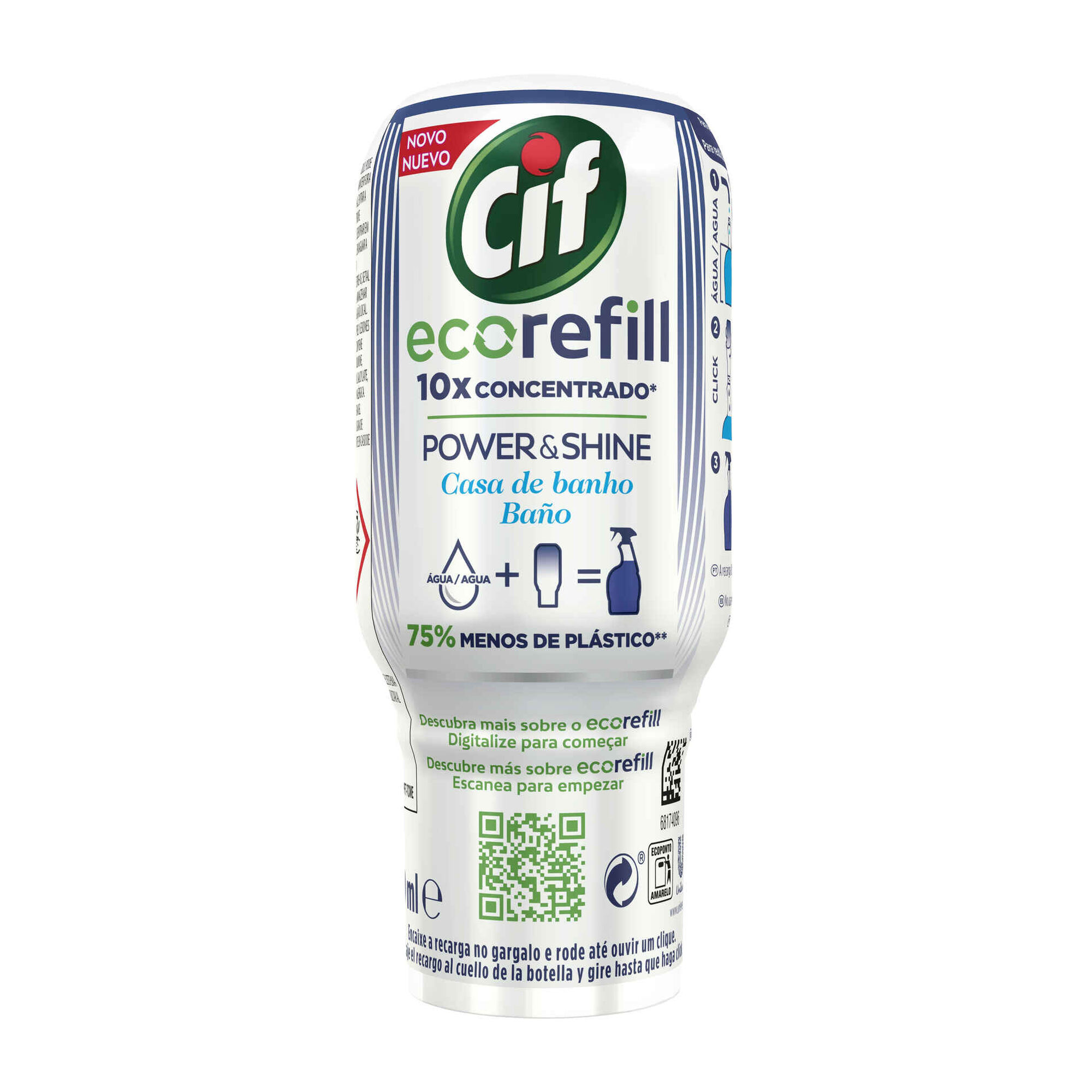 Spray WC Eco Recarga Power & Shine
