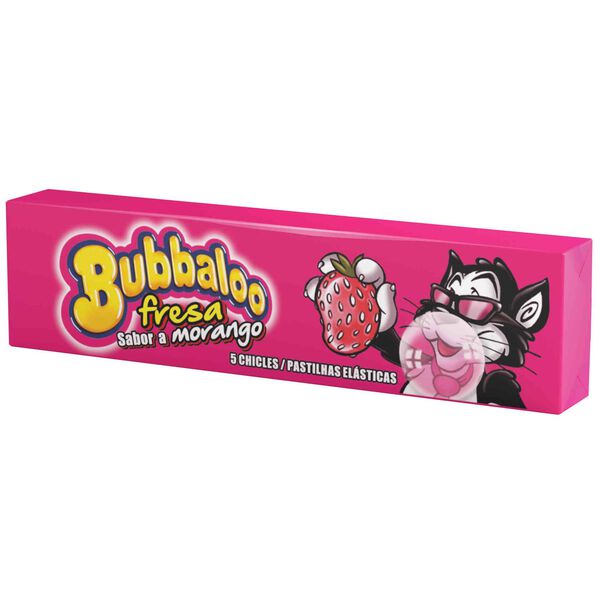 Pastilhas Elásticas de Morango Bubbaloo