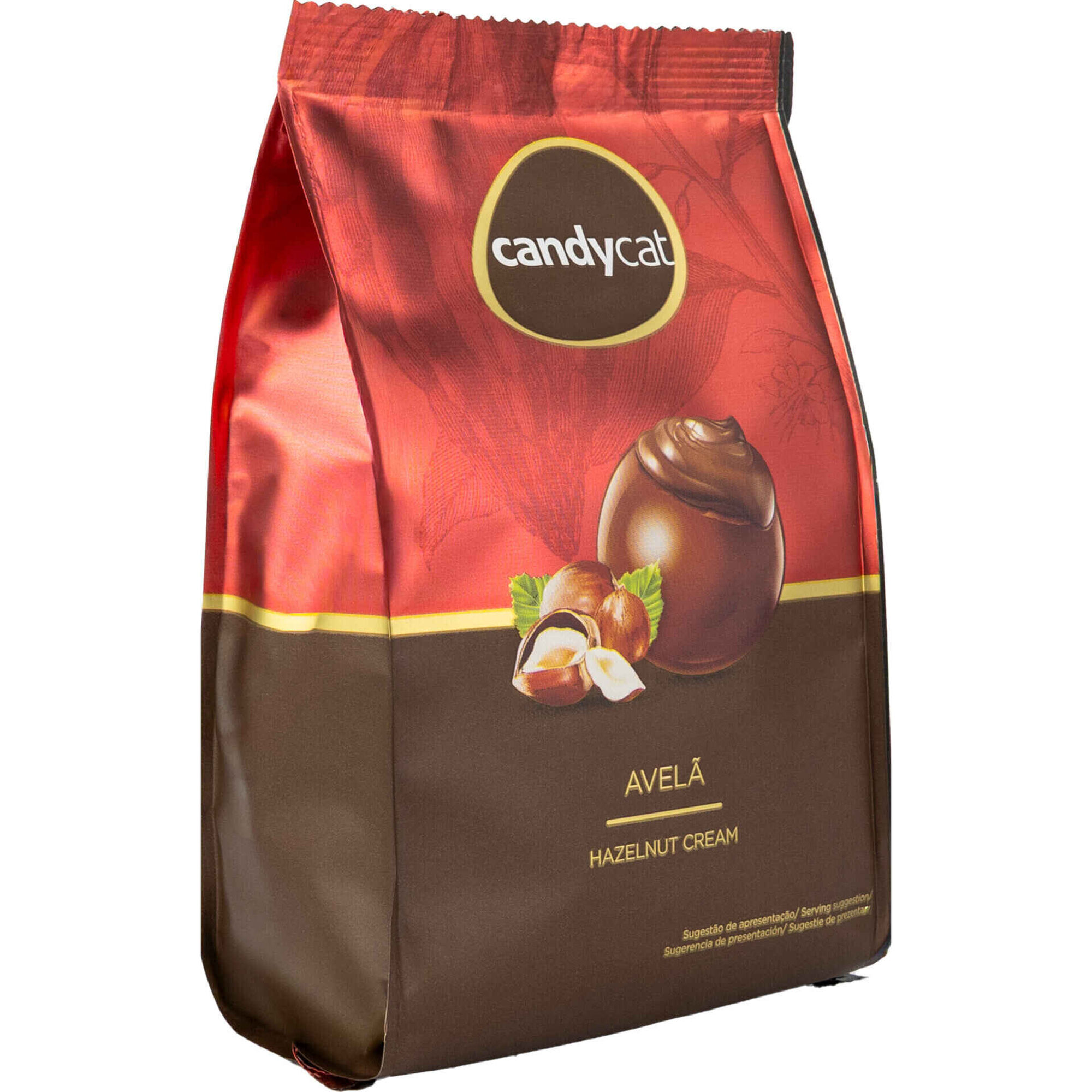 Bombons de Chocolate de Leite com Avel&atilde; Candycat