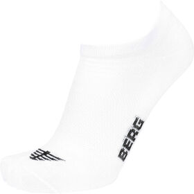 Conjunto de 6 Pares Meias Cano Invis&iacute;vel Branco 37-41 Berg