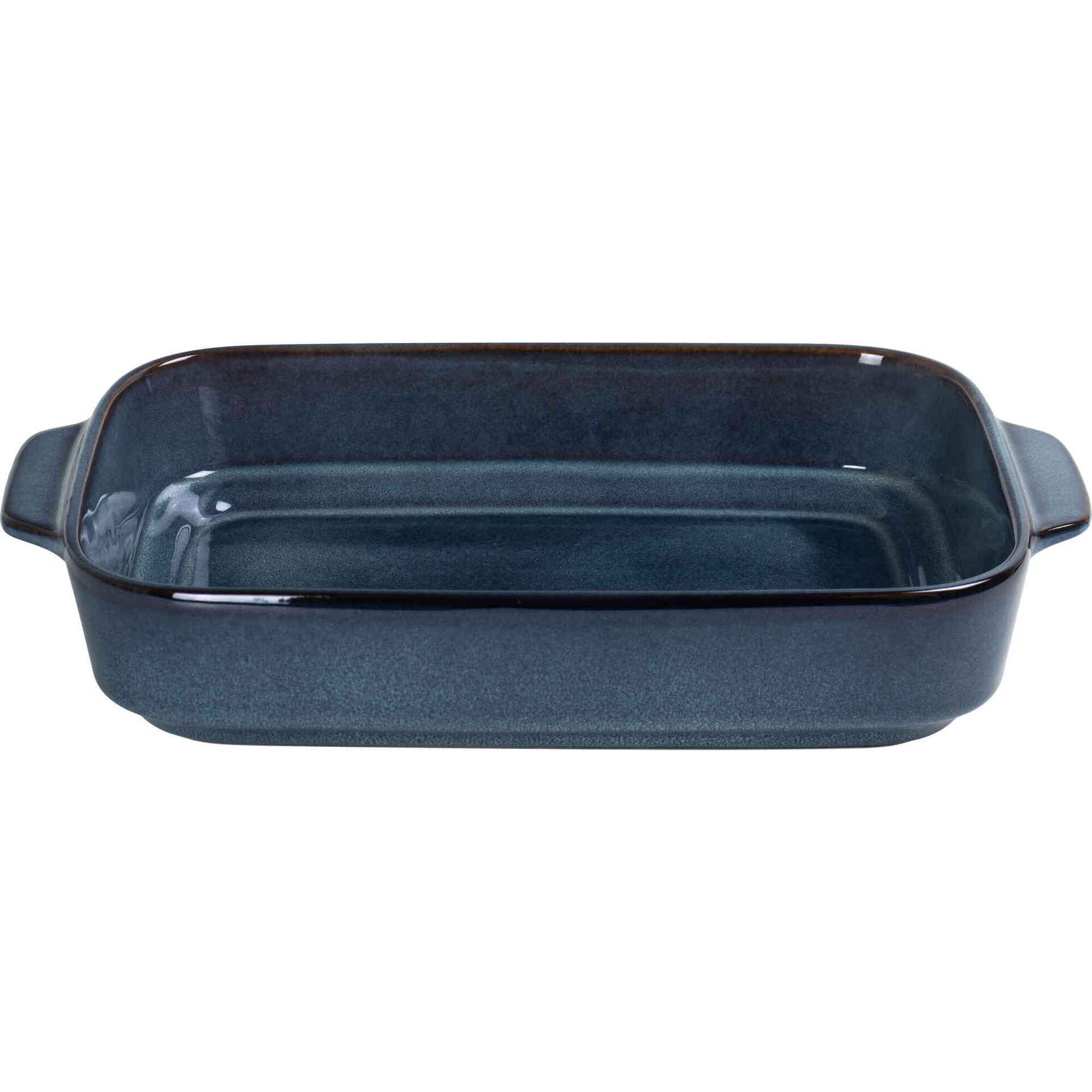 Assadeira Retangular Reativo 38x24cm Azul Kasa