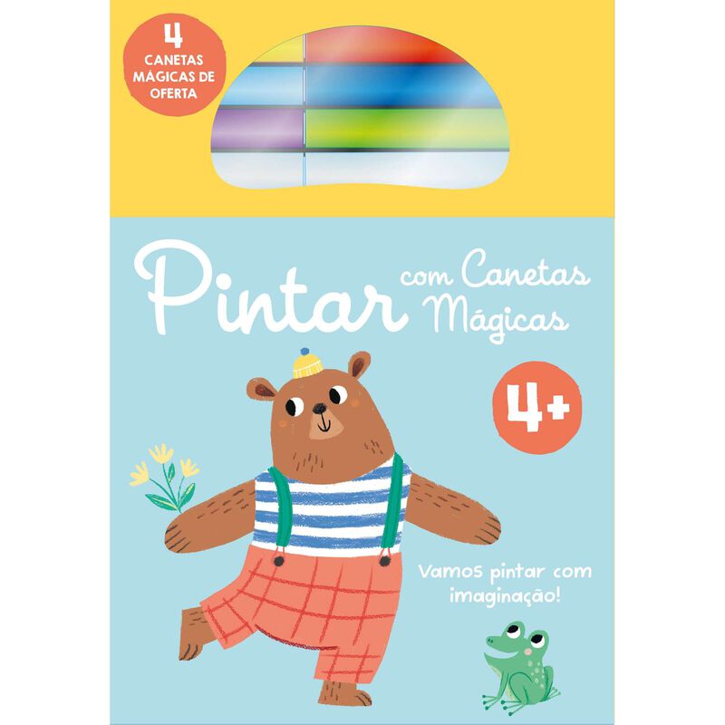 Pintar com Canetas Mágicas - Urso 4+ de Yoyo Books