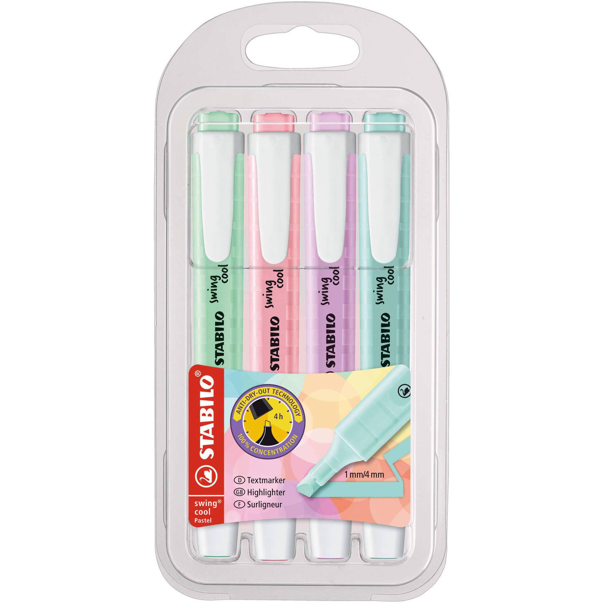 Marcadores de Tinta Fluorescente Pastel Marcadores de Tinta Fluorescente Pastel