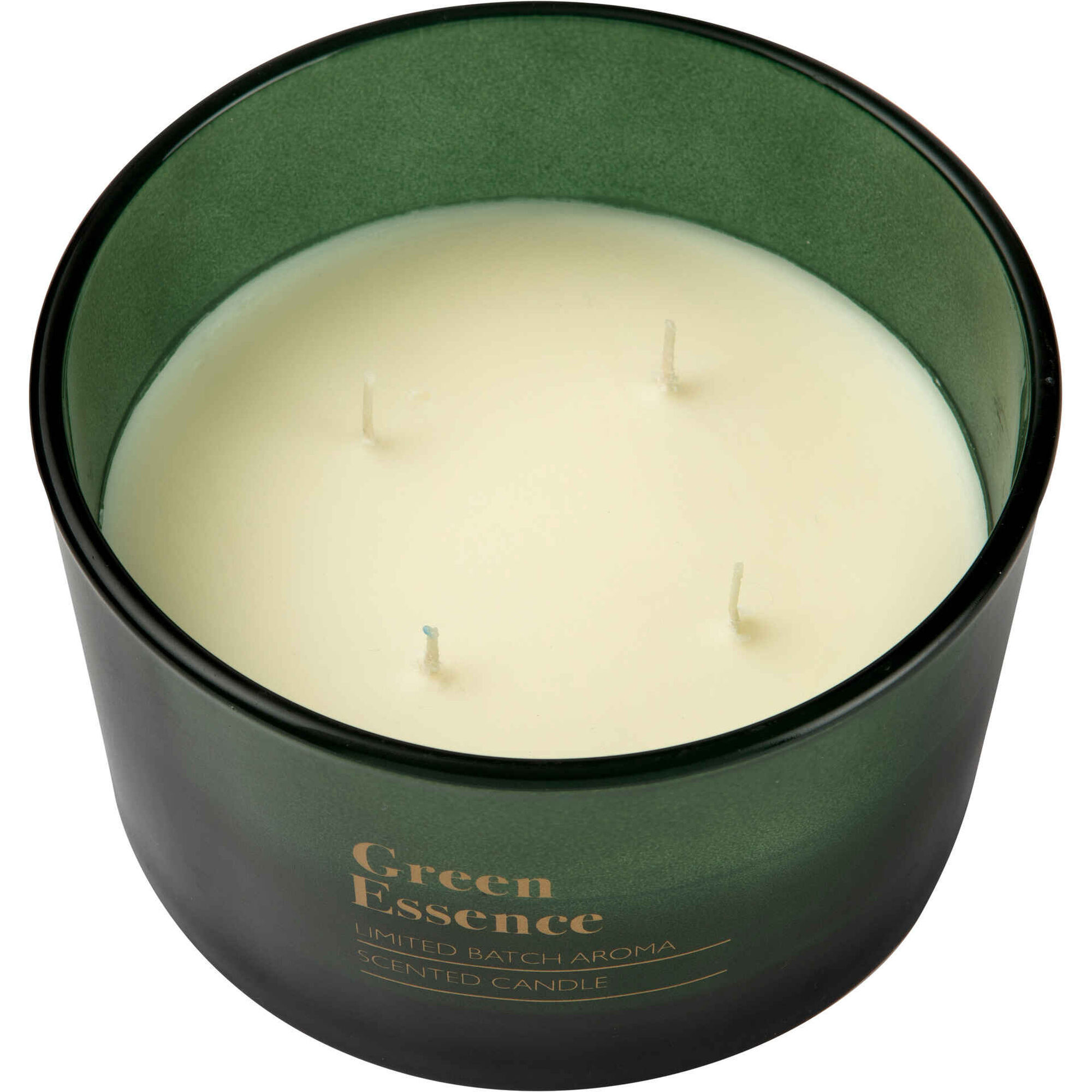 Vela em Copo 4 Pavios Green Essence