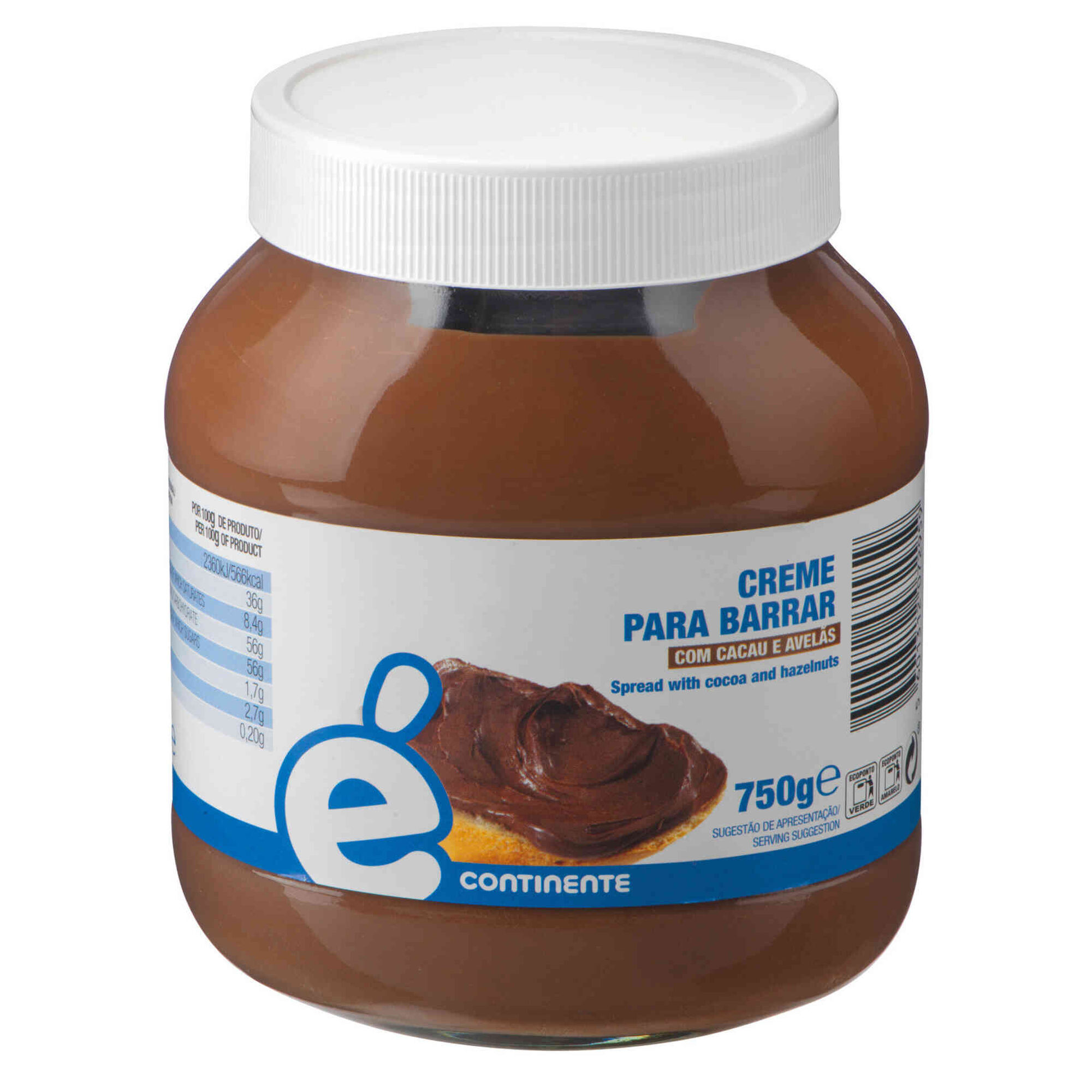 Creme para Barrar Cacau e Avelãs Creme para Barrar Cacau e Avelãs