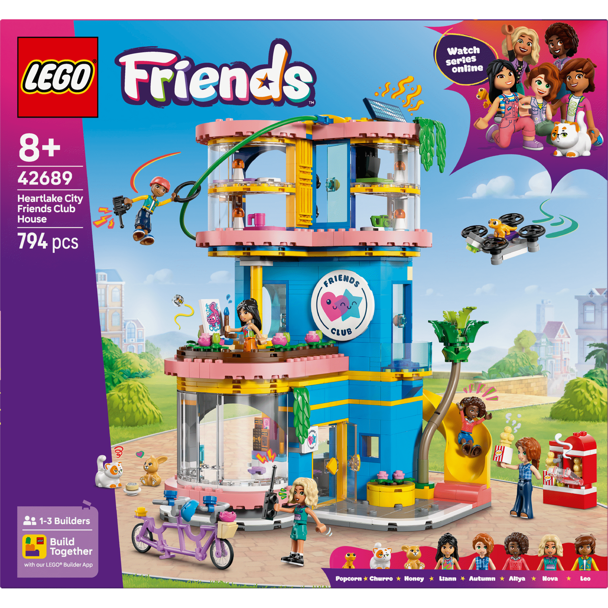 LEGO Friends - Sede do Clube dos Friends de HLC - 42689