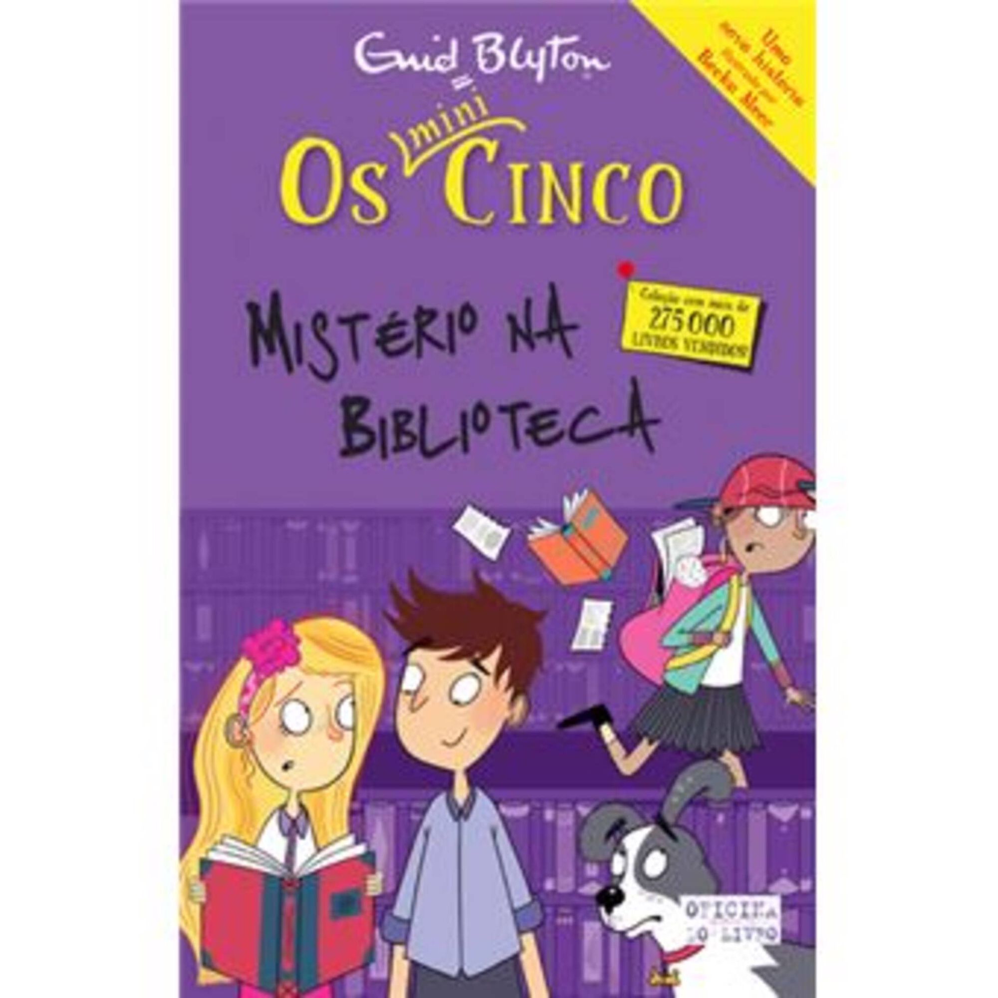 Os Mini-Cinco Nº 16 - O Mistério Na Biblioteca