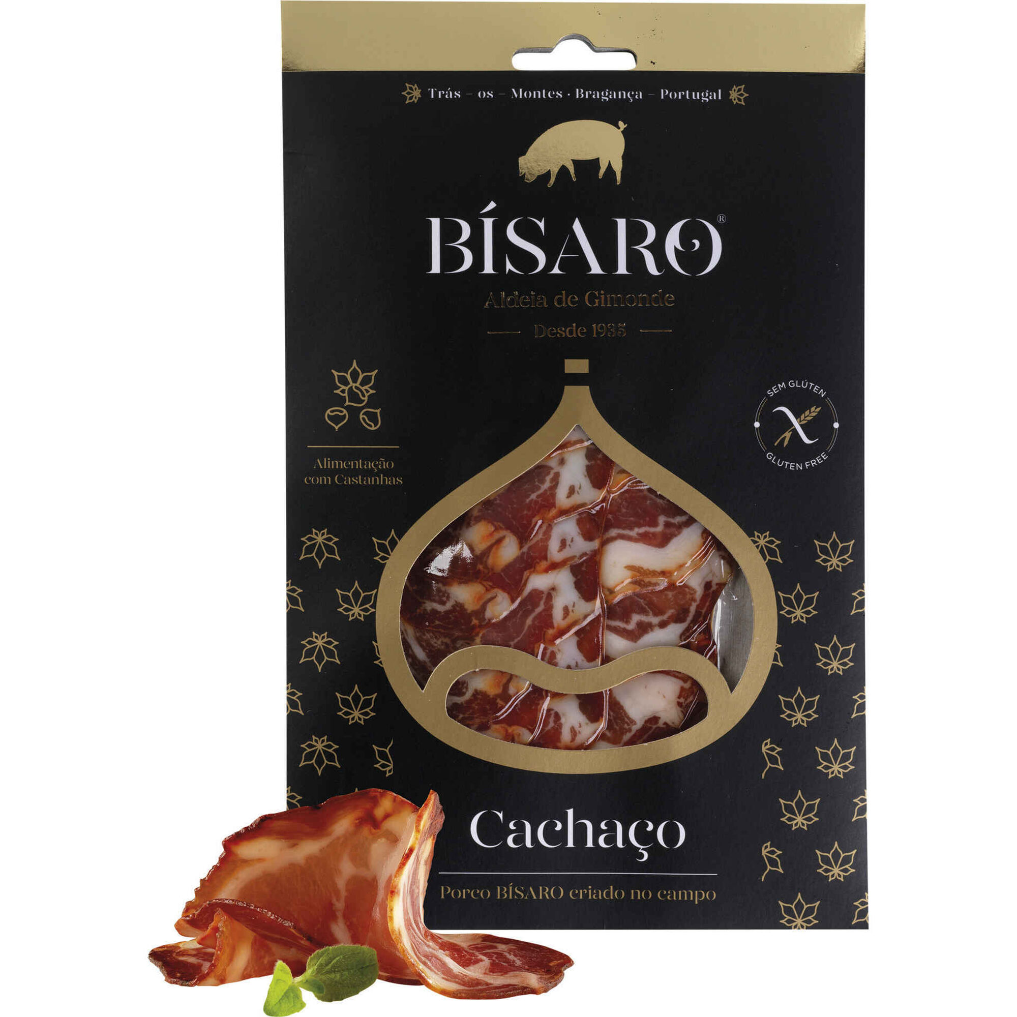 Cacha&ccedil;o de Porco Fatiado