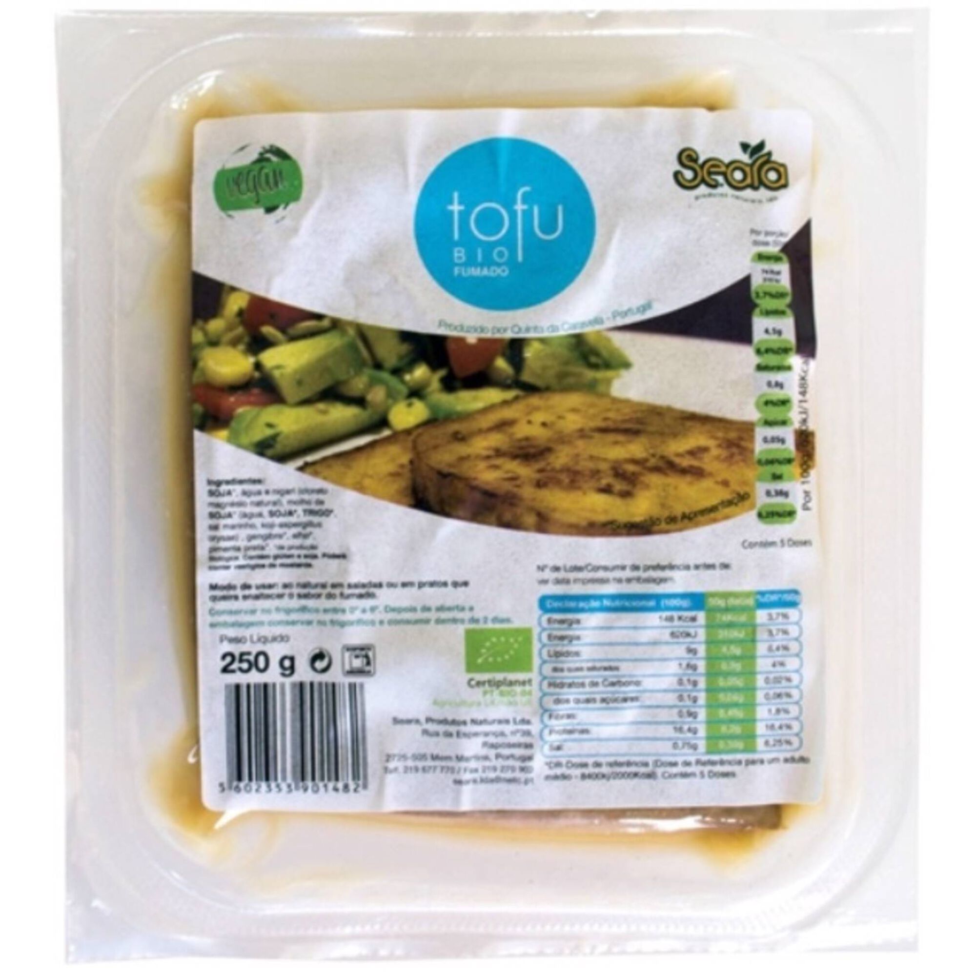 Tofu Fumado Refrigerado Biológico Tofu Fumado Refrigerado Biológico