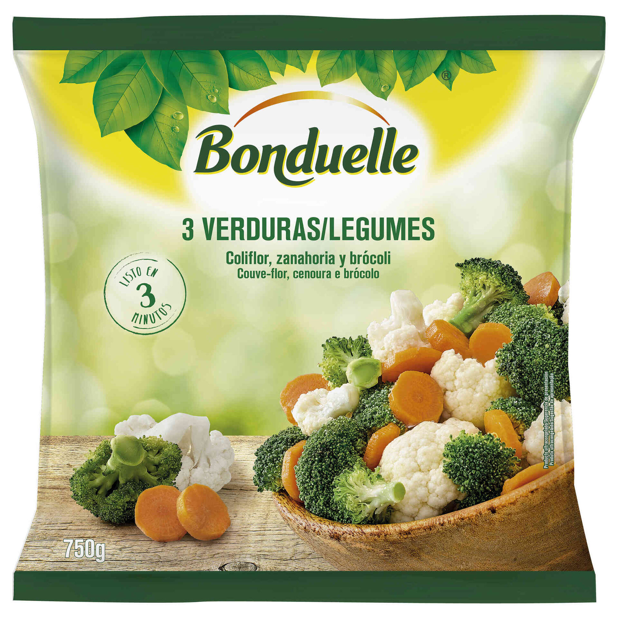Mistura de Legumes Vaporizados