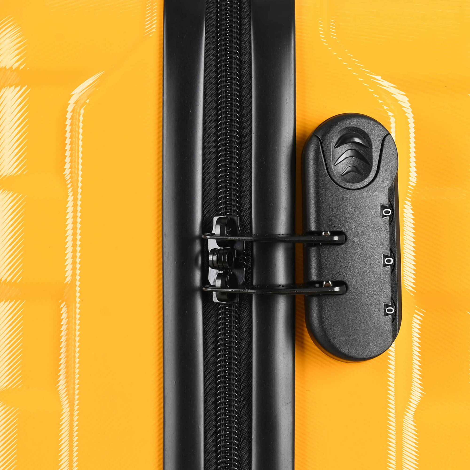 Conjunto 2 Malas Viagem Cabine Amarelo Santorini Pack It