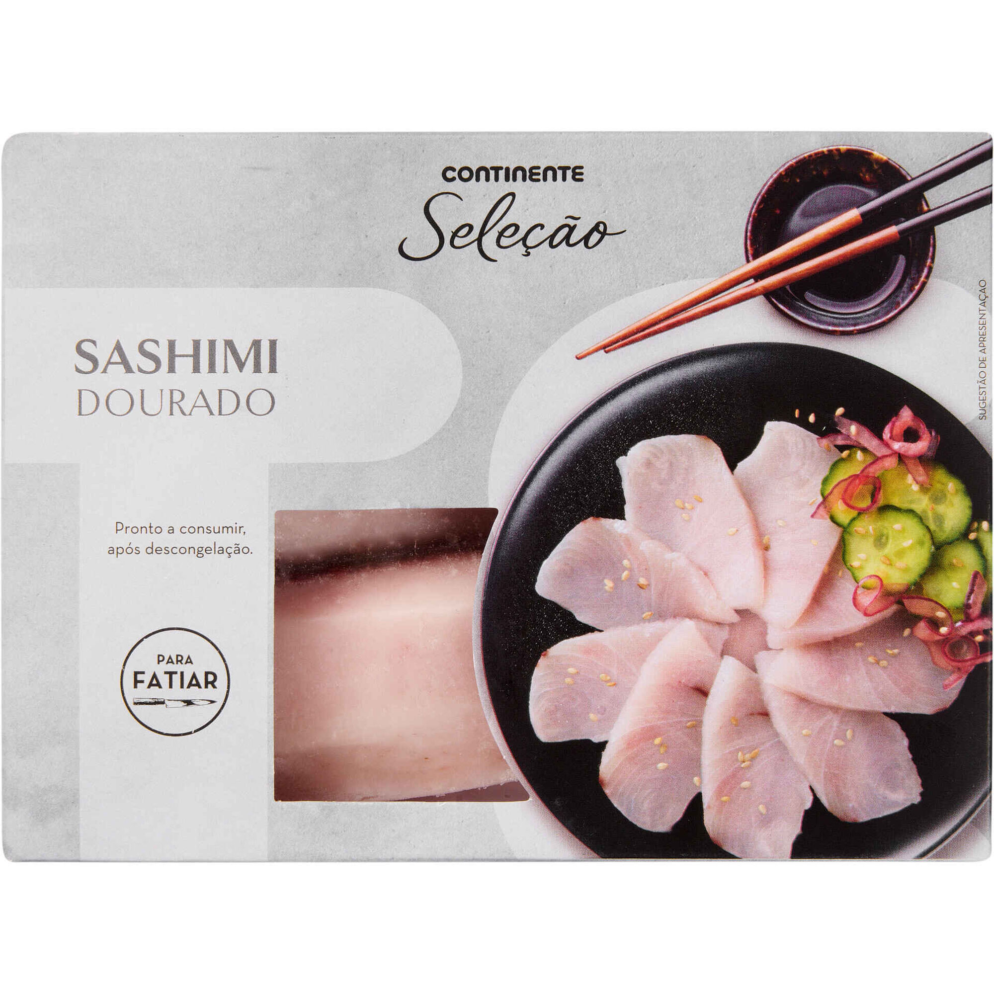 Sashimi de Peixe Dourado Continente Sele&ccedil;&atilde;o
