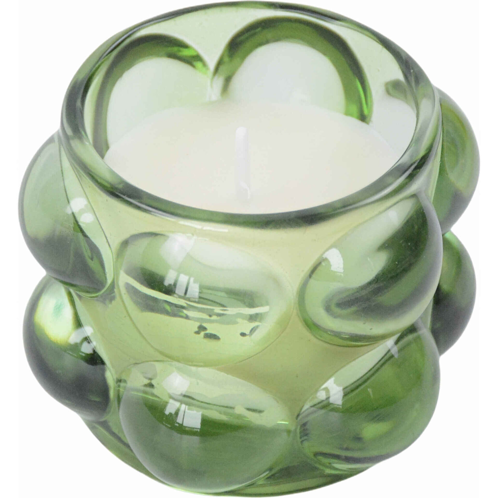 Vela Copo 70g Bolas Verde