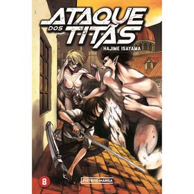 Ataque dos Tit&atilde;s - Livro 8 de Hajime Isayama