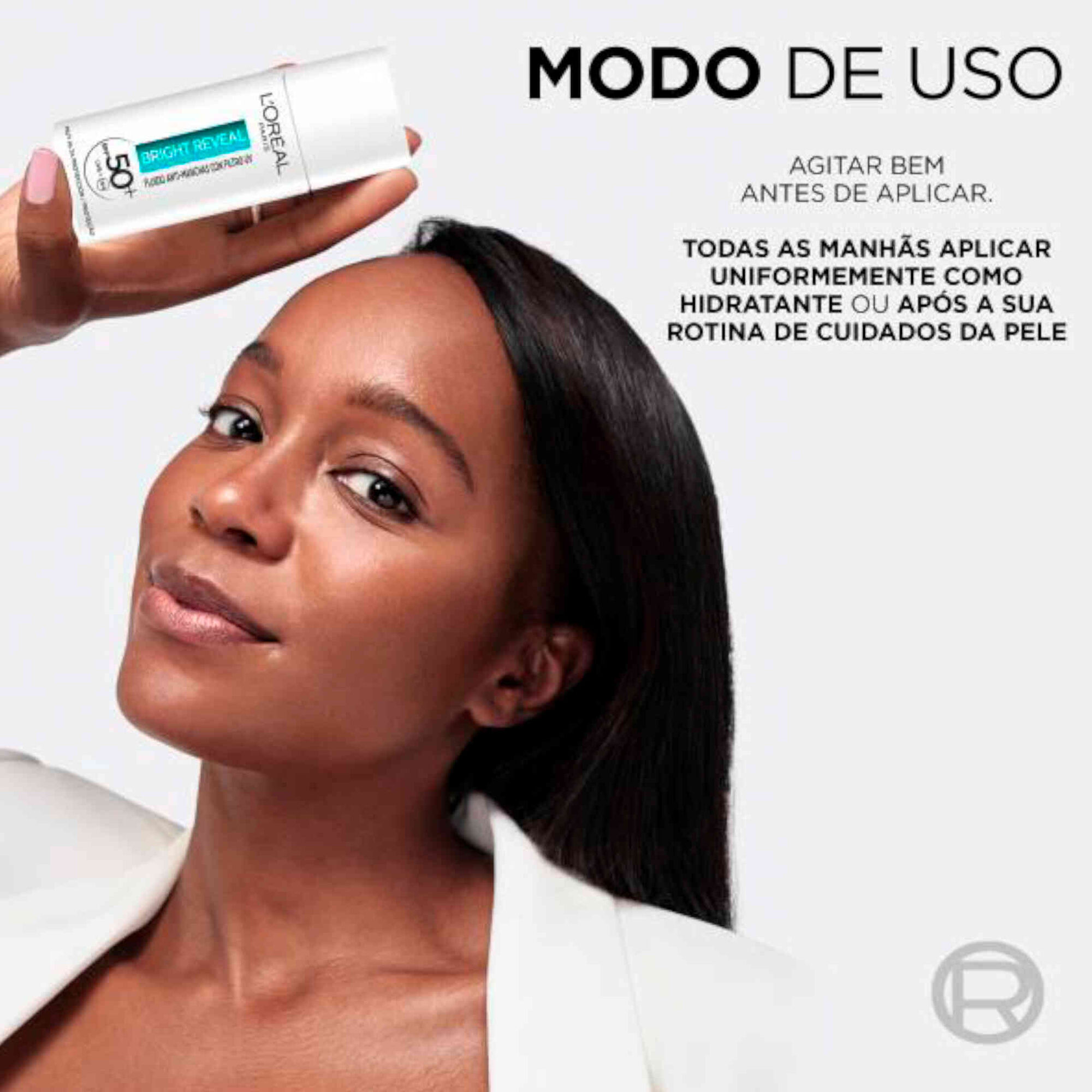 Fluído Rosto Hidratante Bright Reveal FPS50+ Anti-manchas Fluído Rosto Hidratante Bright Reveal FPS50+ Anti-manchas