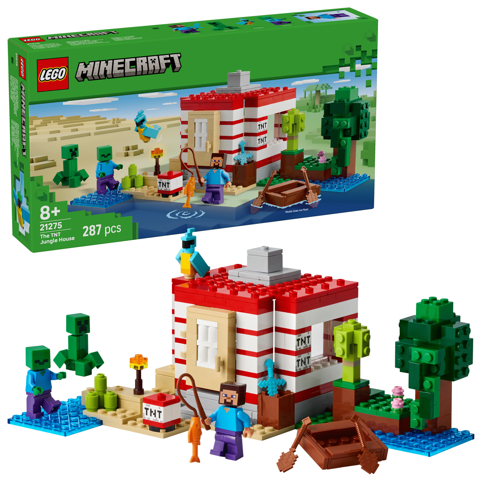 LEGO Minecraft - A Casa TNT da Selva - 21275
