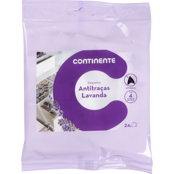 Inseticida Antitraças Saquetas Lavanda Continente